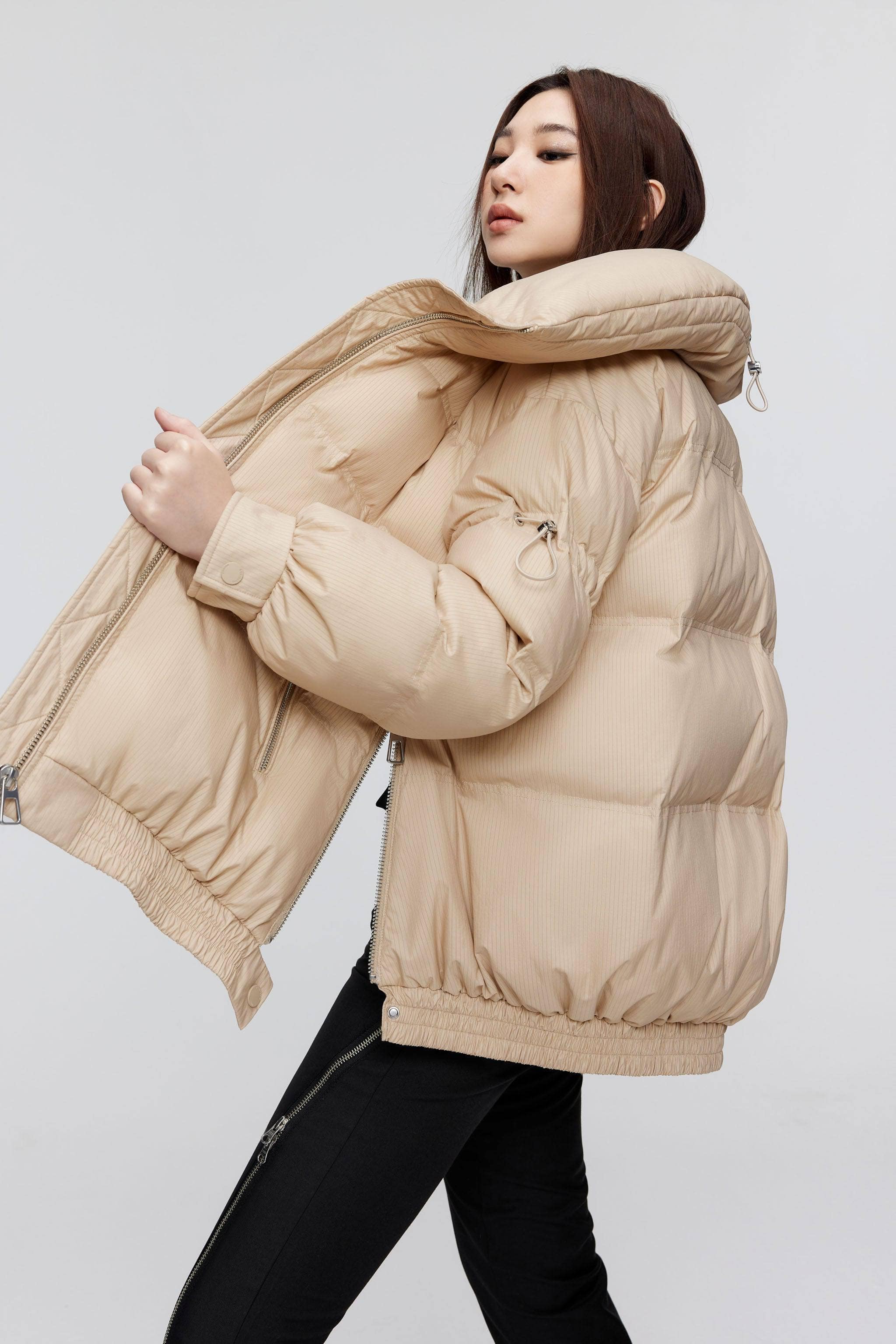 Oversized down jacket online