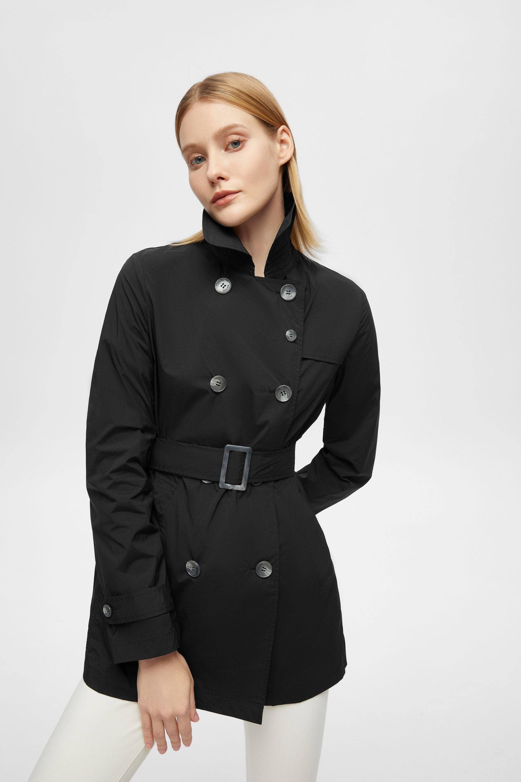 Black summer coat womens online