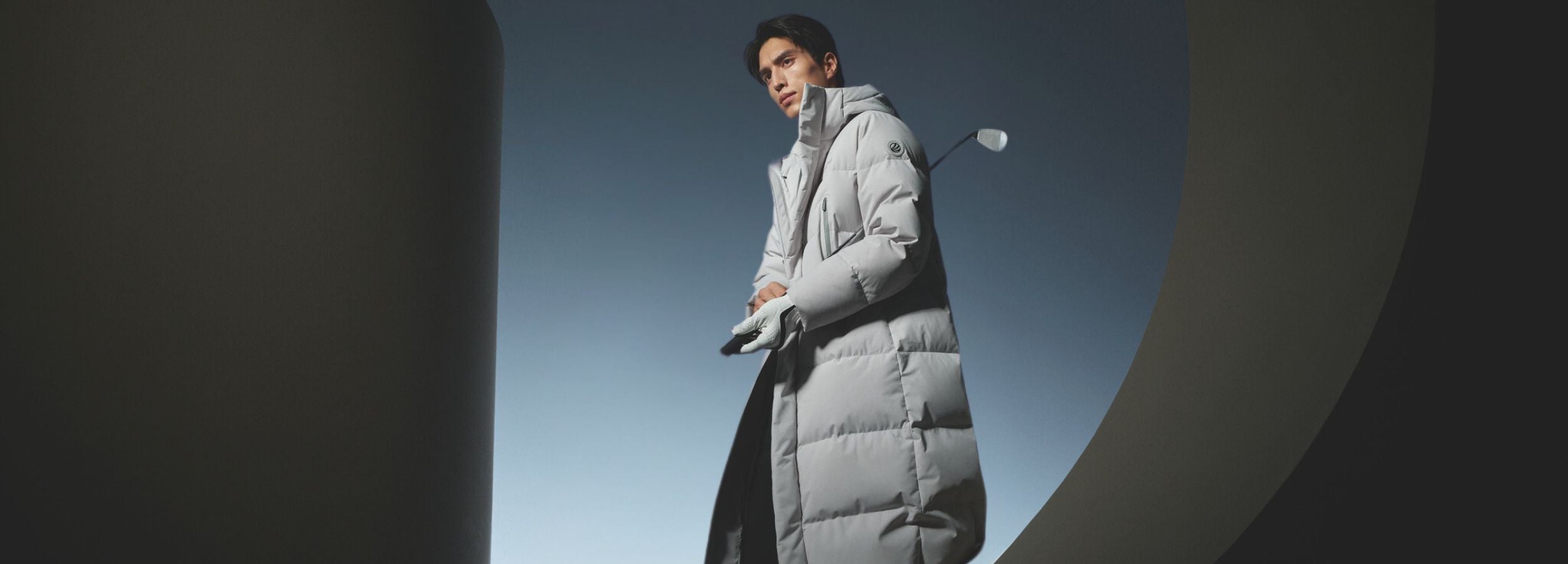 Men's Full-Length Down Jacket