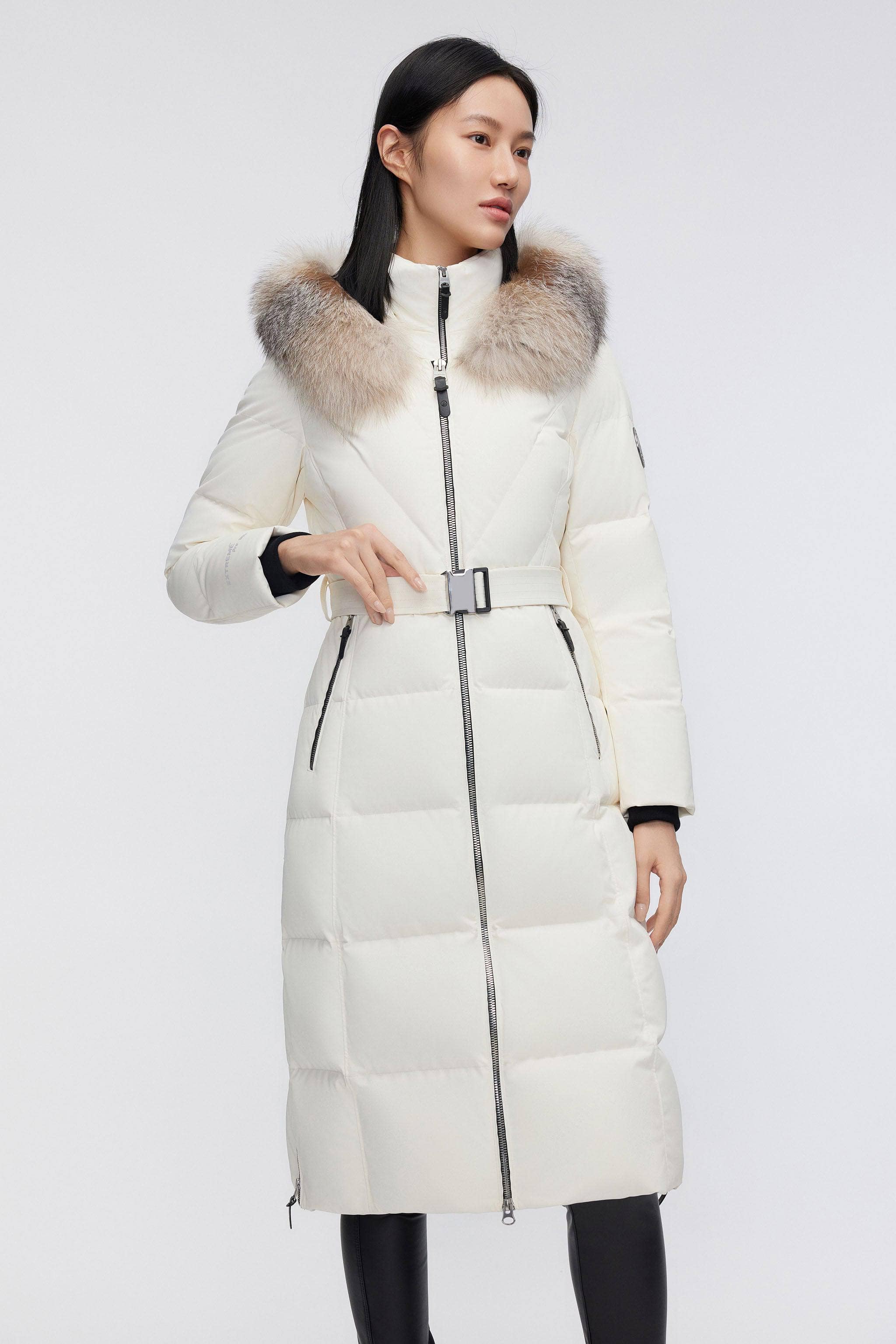 Women's Premium Extreme Goose Down Full Length Coat
