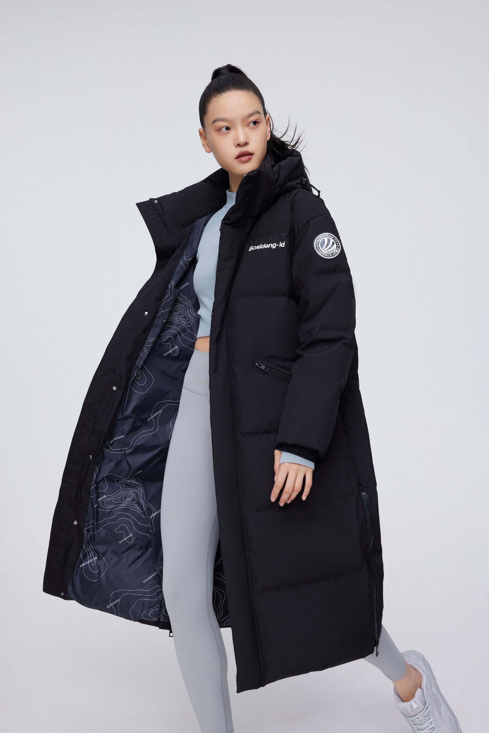 BOSIDENG 2022 Classic Full Length Down Jacket