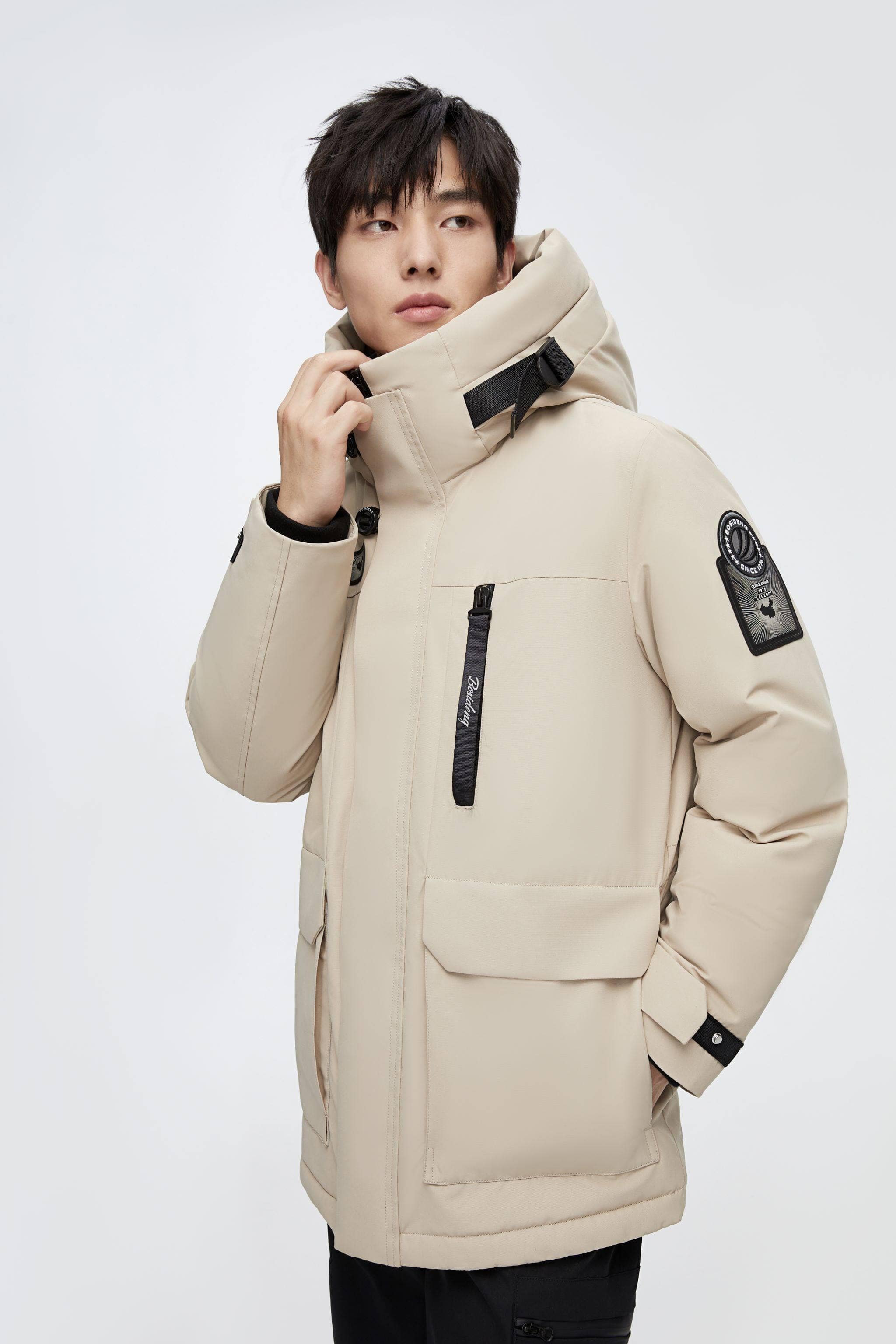 BOSIDENG 2022 Extreme Collection Goose Down Trench Jacket