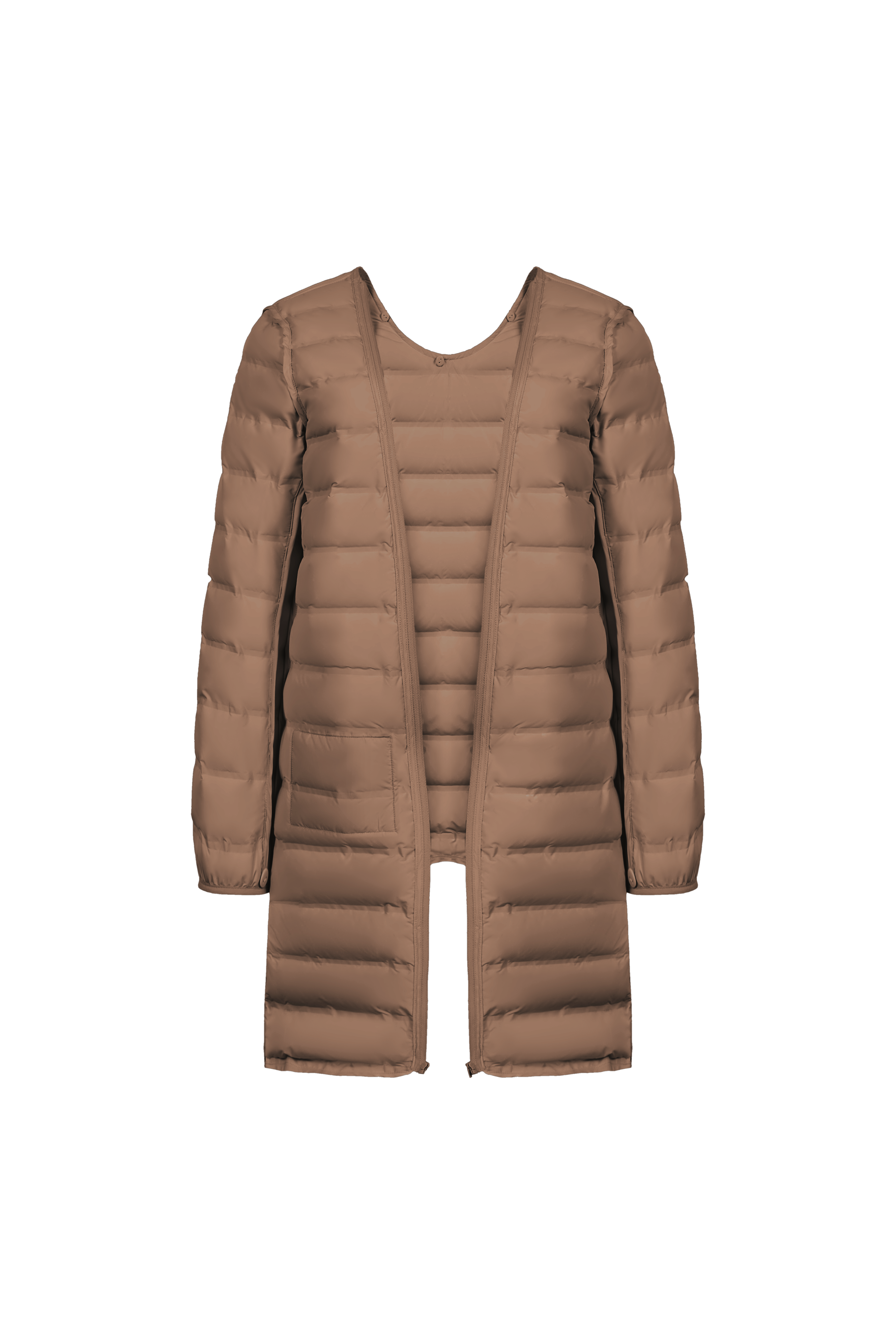 BOSIDENG 2022 Full Length Detachable Goose Down Trench Coat Jacket