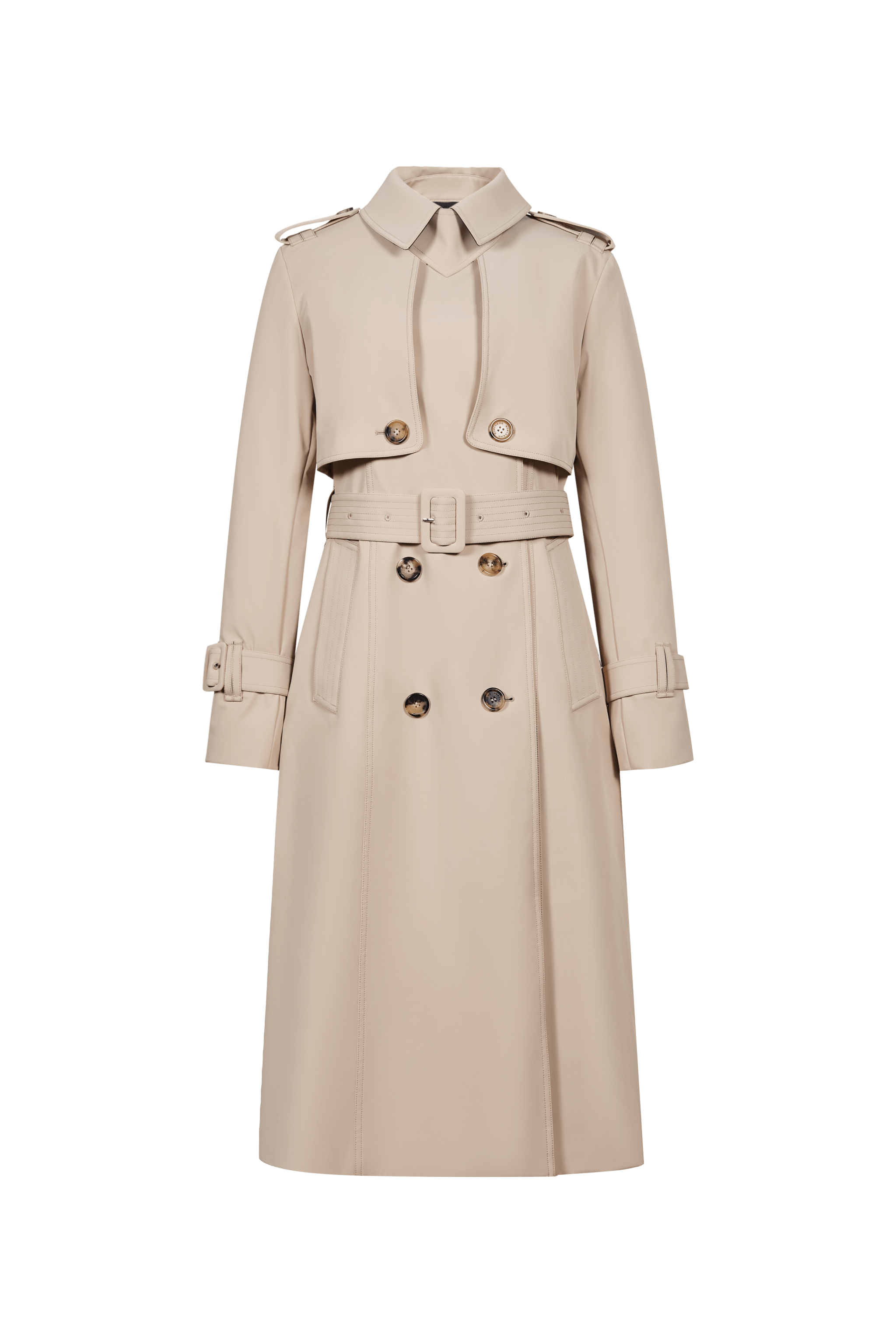 BOSIDENG 2022 Full Length Goose Down Trench Jacket