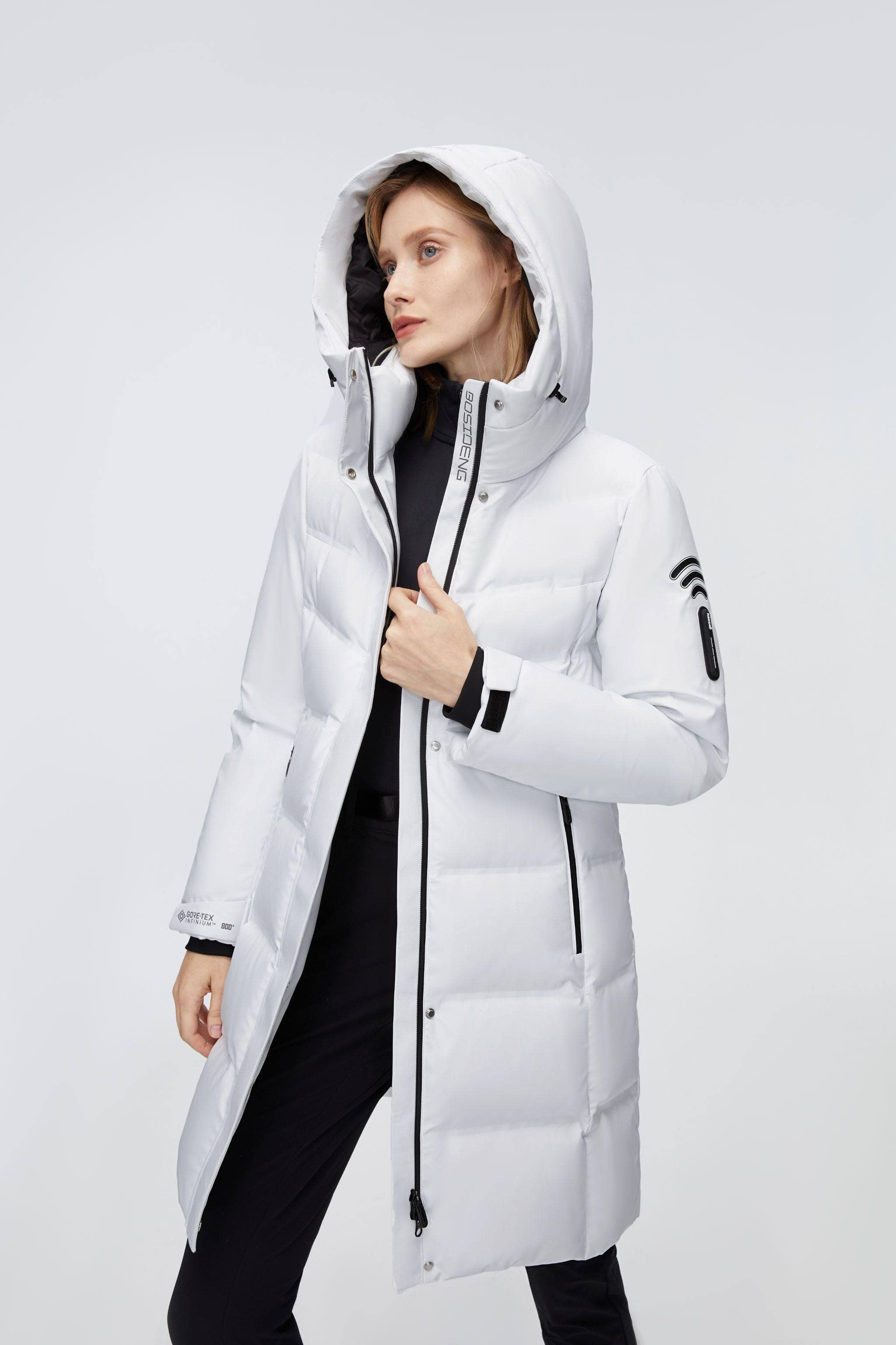 Gore tex long coat ladies on sale