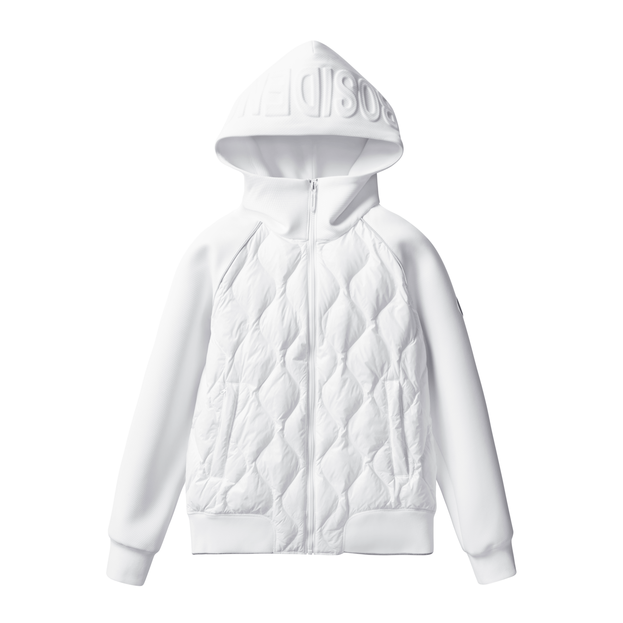 BOSIDENG 2022 Mixed Down Hoodie Jacket