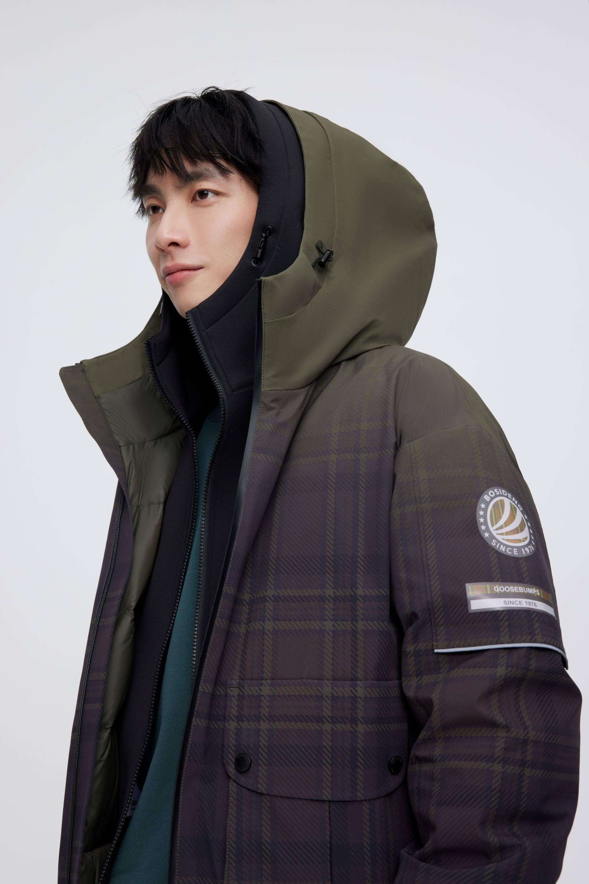 BOSIDENG 2022 Short Goose Down Jacket With Hood Jacket