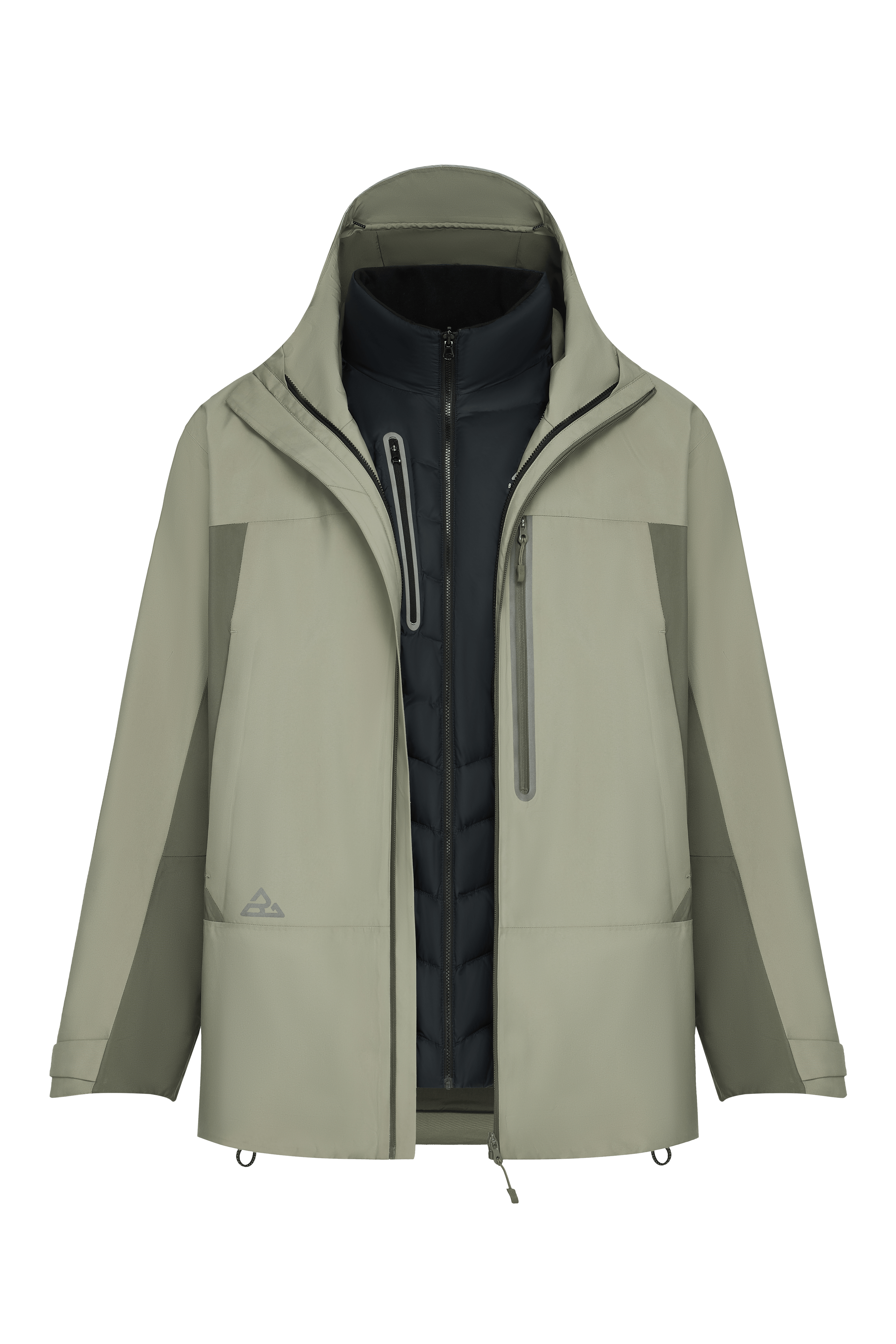 BOSIDENG 2023 3 in 1 All Weather Goose Down Parka 2420 Jacket