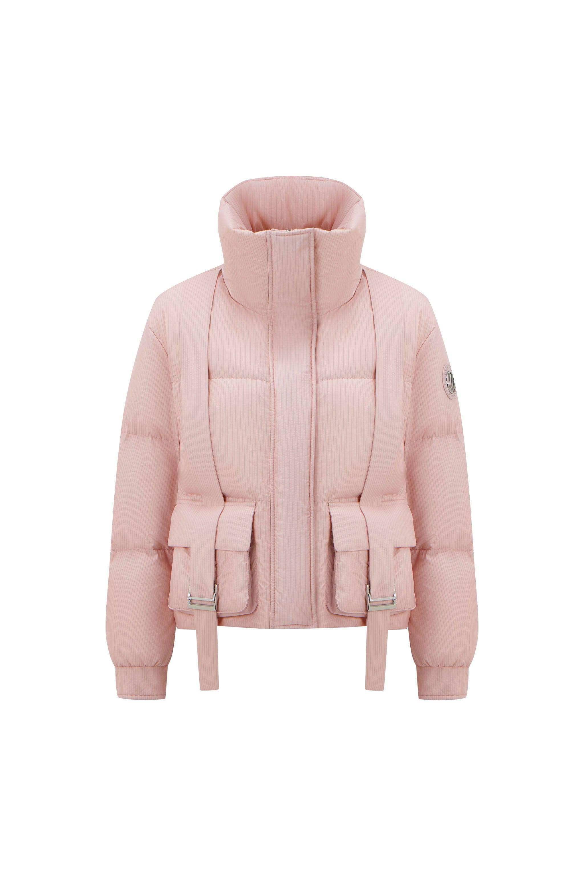 BOSIDENG 2023 BG Collection Oversized Down Jacket Jacket 4 / Metallic Pink