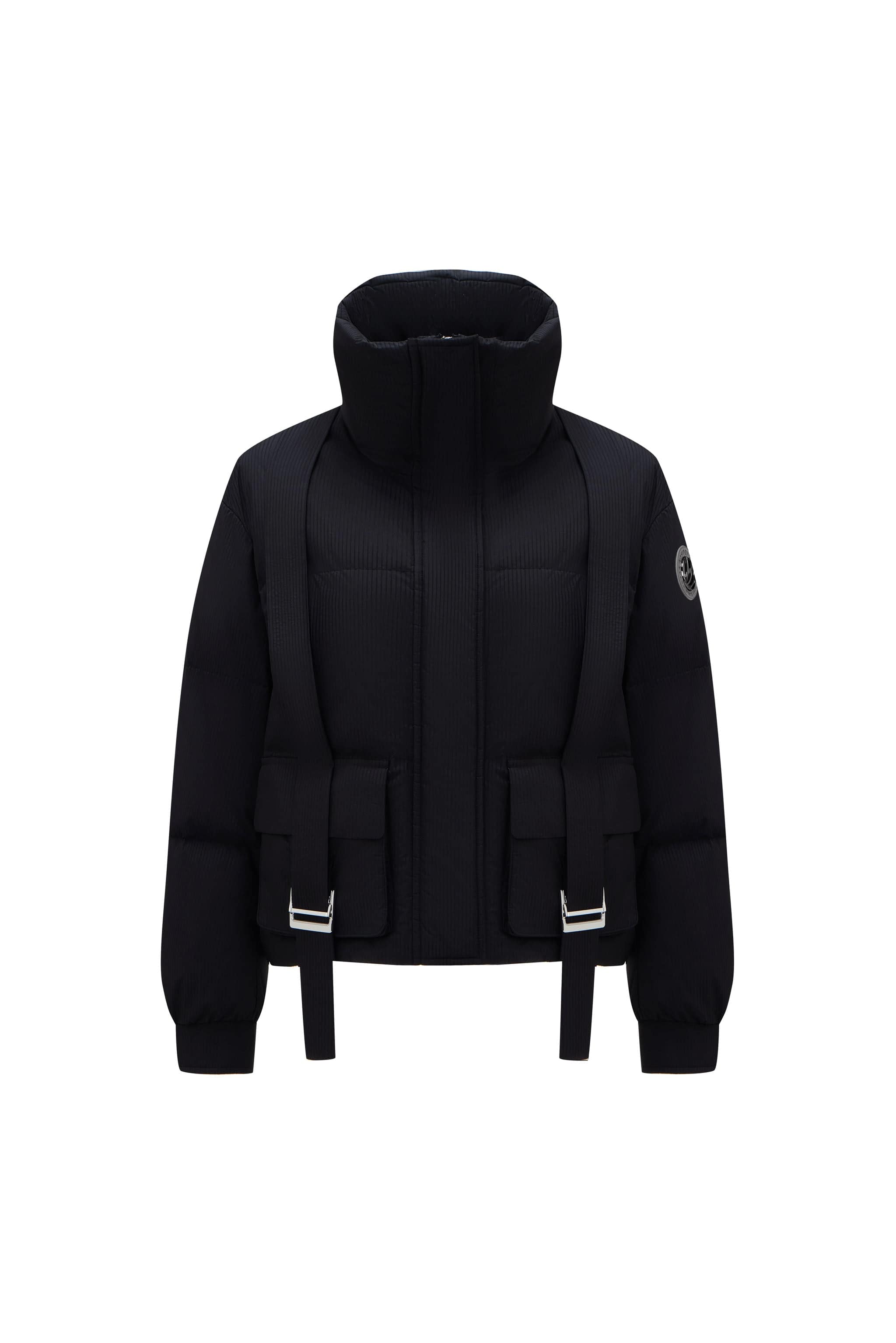 BOSIDENG 2023 BG Collection Oversized Down Jacket Jacket 4 / Obsidian Black