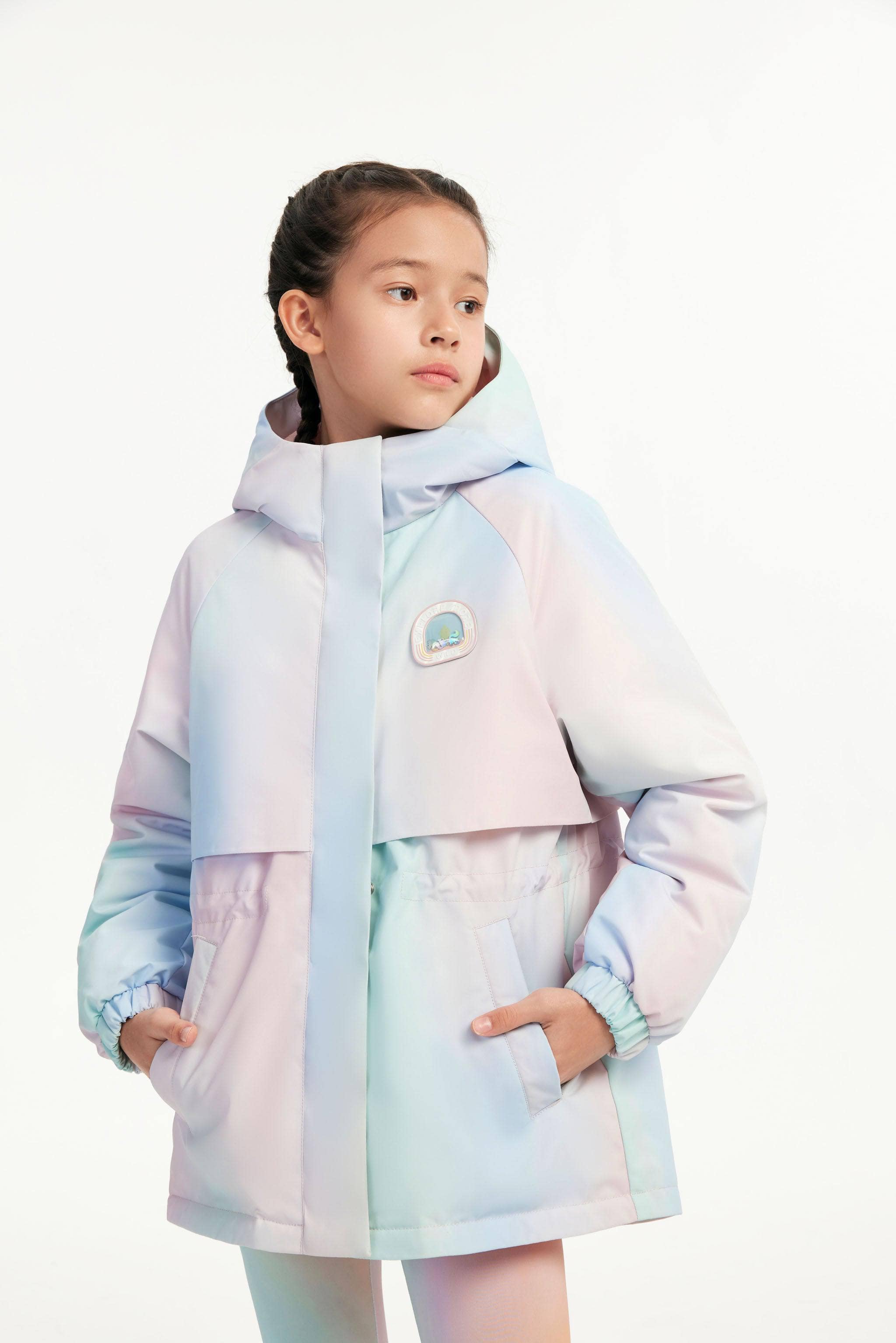 Girls Waterproof Transitional Parka