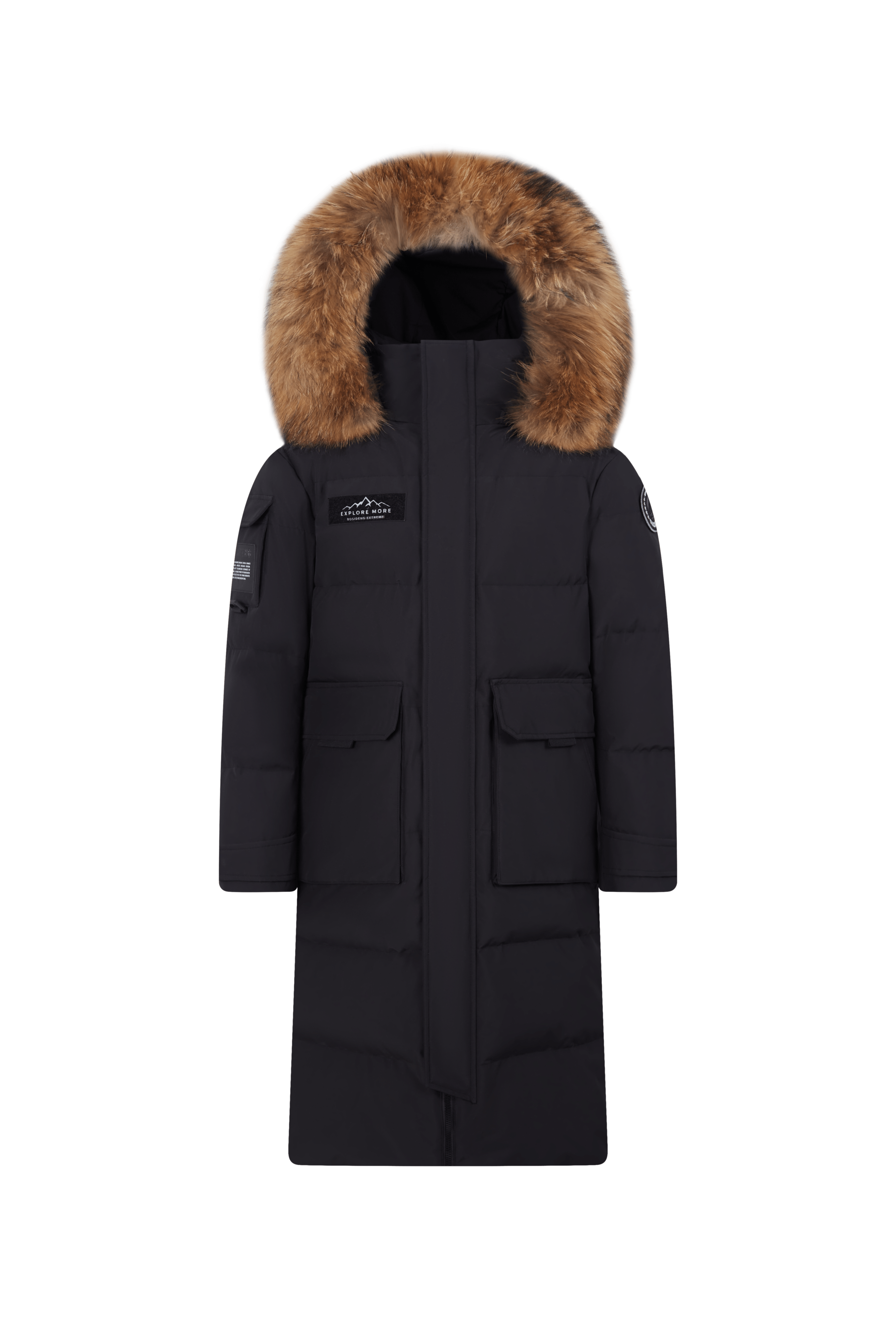 BOSIDENG 2023 Classic Extreme Full Length Goose Down Parka 2300 Jacket