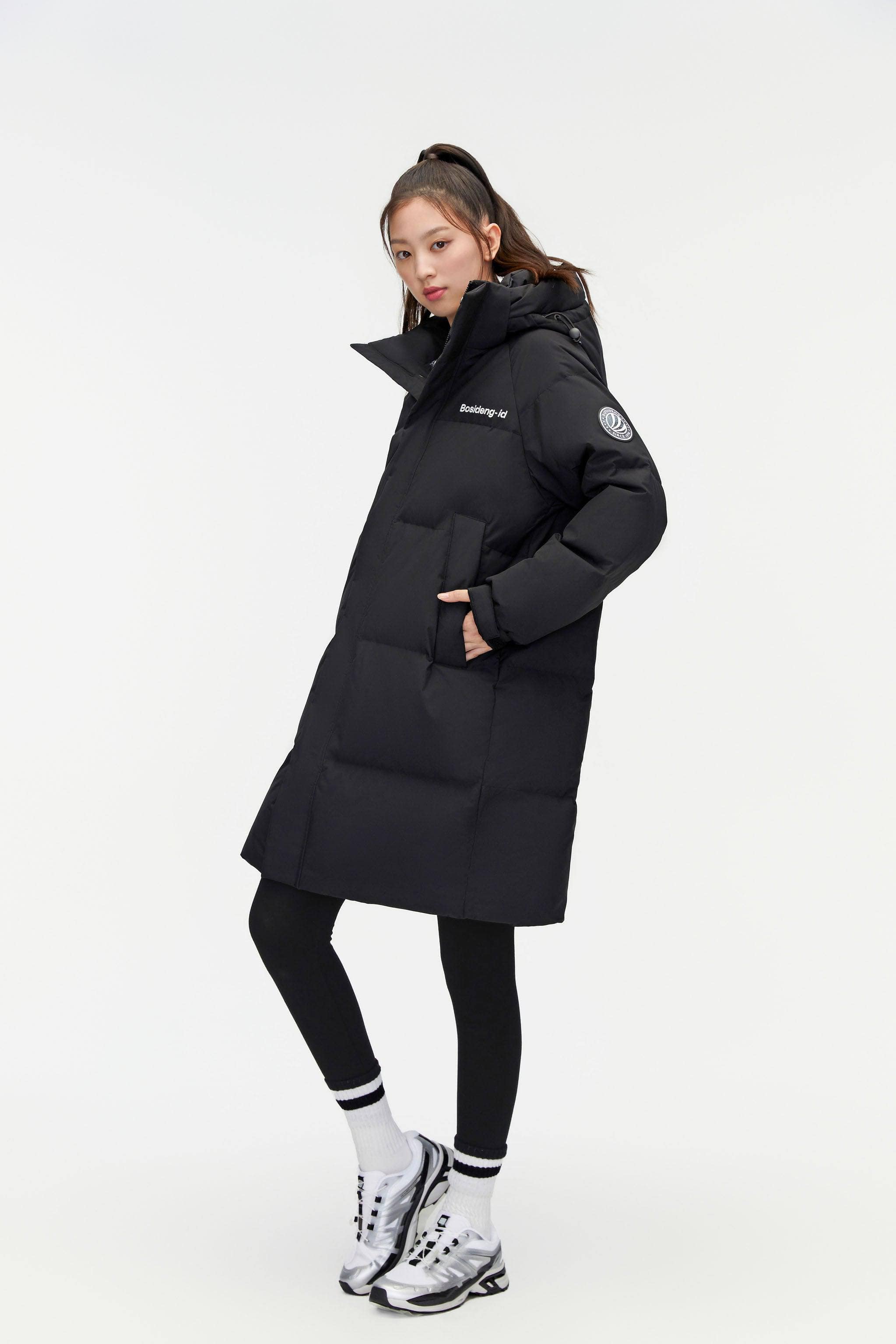 BOSIDENG 2023 Classic Thigh Length Down Jacket 3310 Jacket