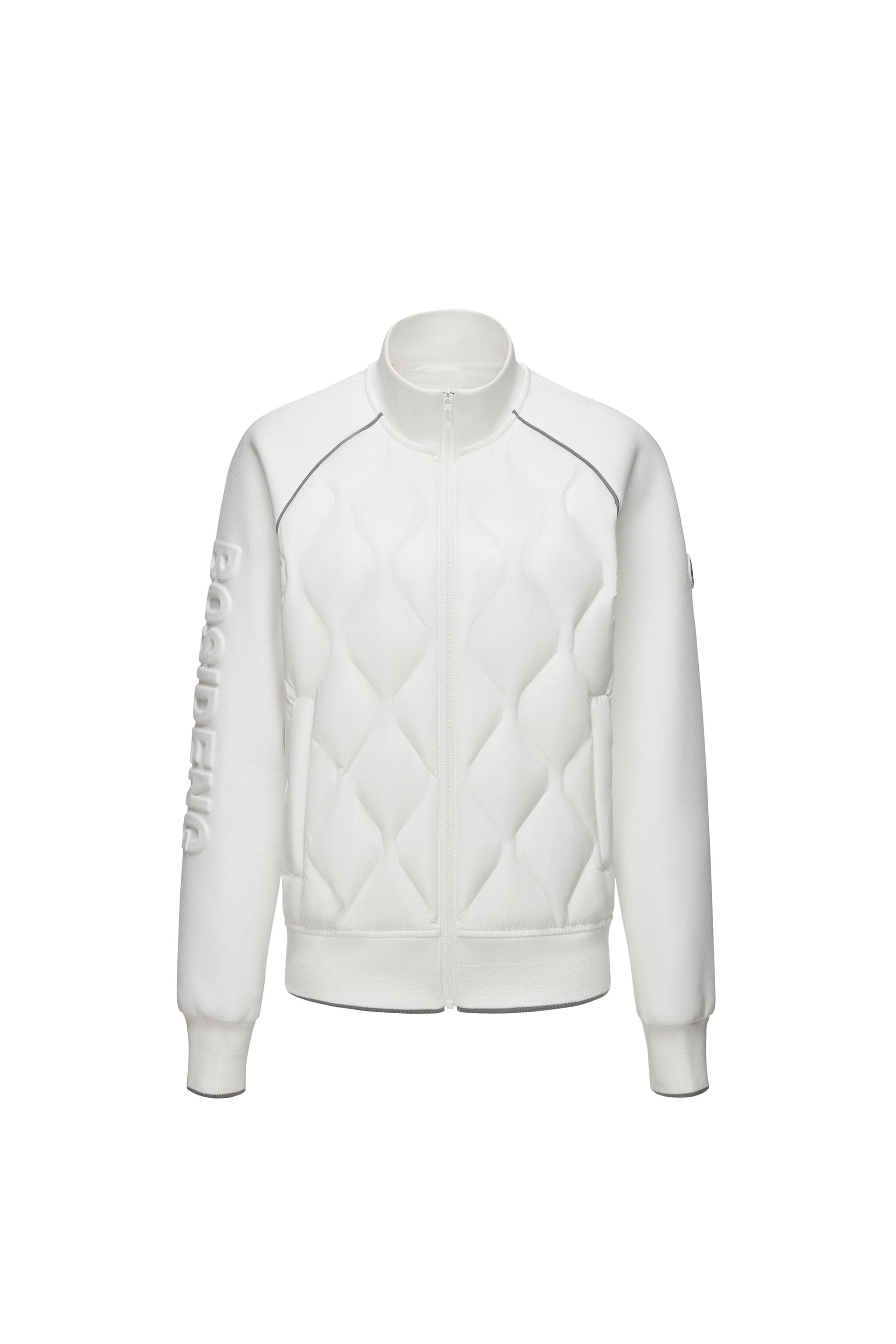 BOSIDENG 2023 Goose Down Quilted Bomber Sweater