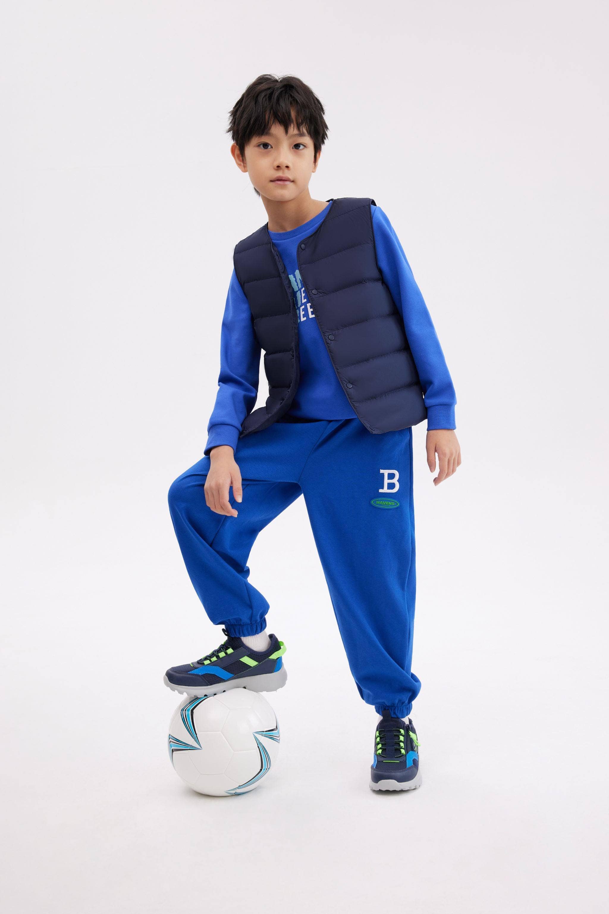 BOSIDENG 2023 Kid's Ultra-light Down Gilet Gilet