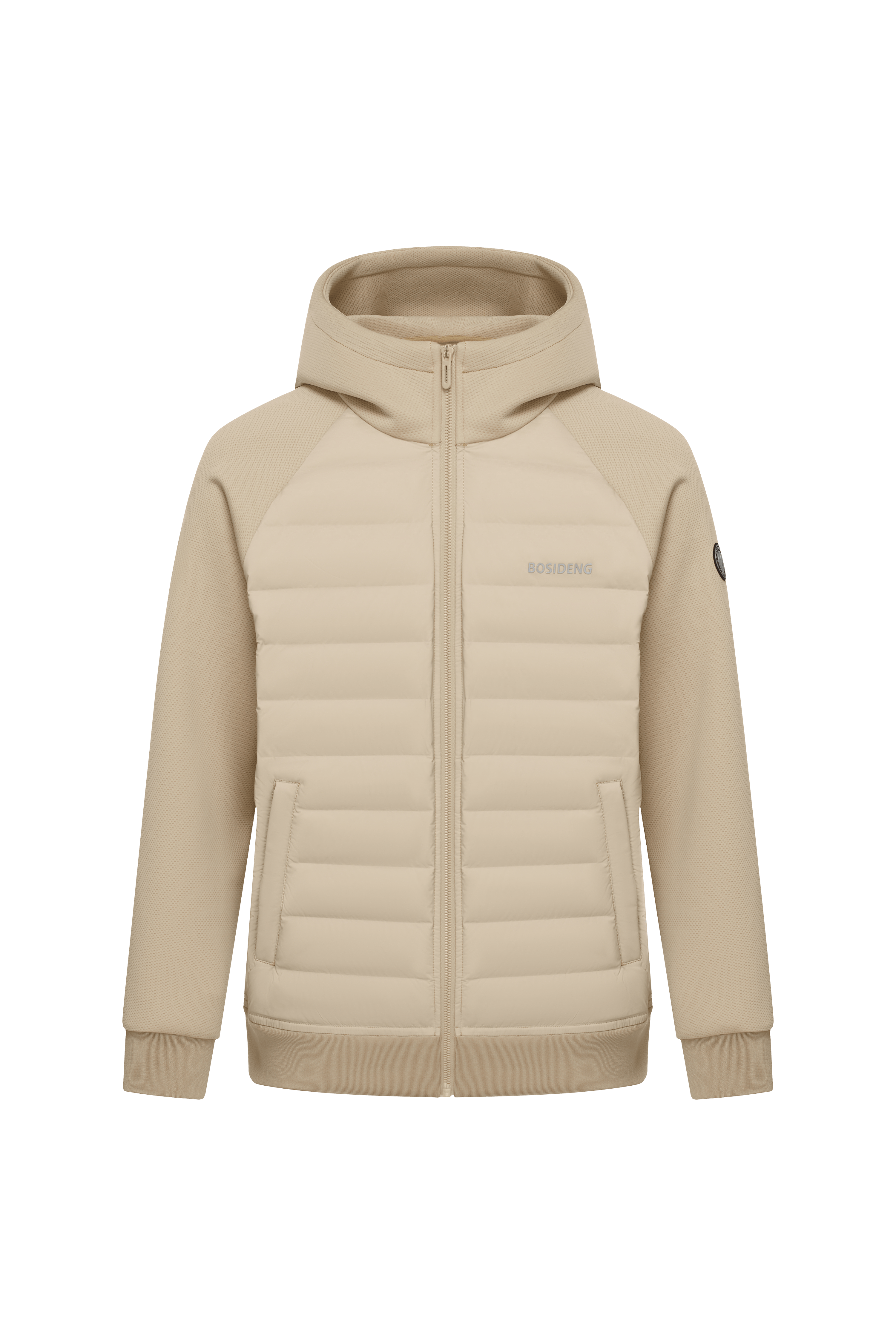 BOSIDENG 2023 Men's Goose Down Short Hoodie Jacket