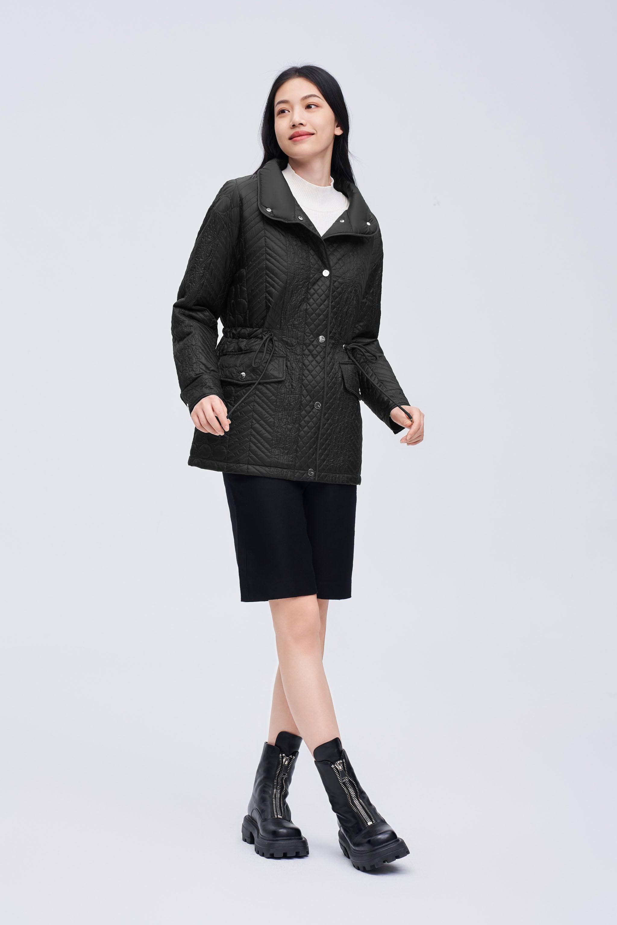 BOSIDENG 2023 Women's Adjustable Weightless Jacket Jacket