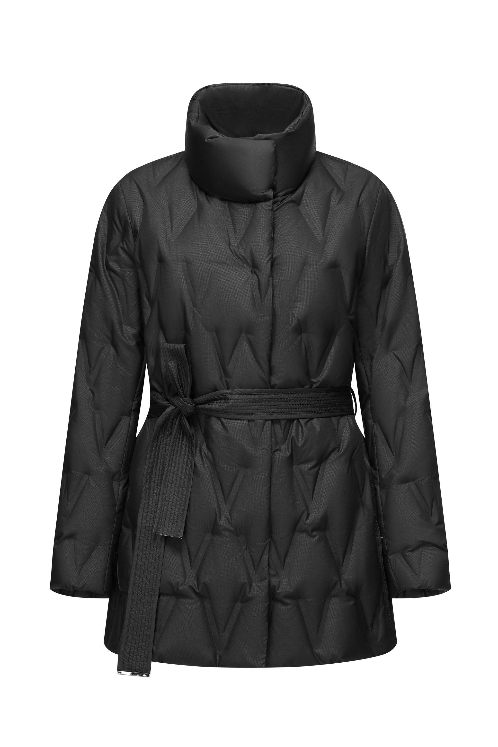 BOSIDENG 2023 Women's Goose Down Belted Coat Jacket