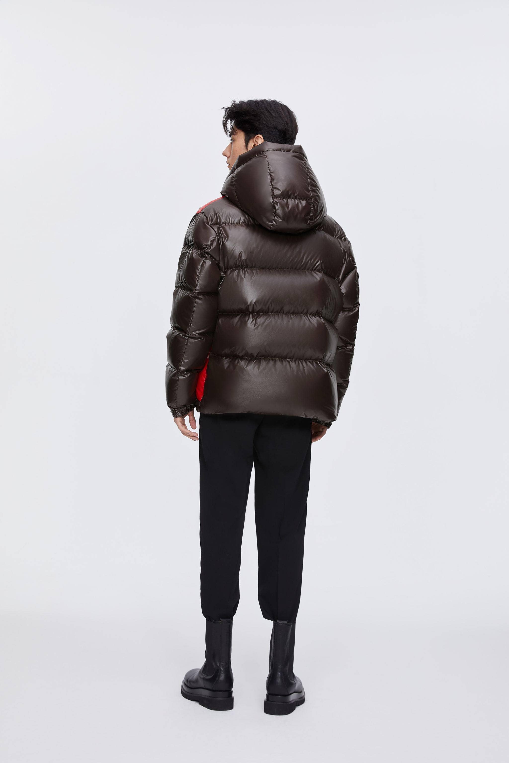 BOSIDENG 2024 BSD X MSGM Colour Block Puffer puffer