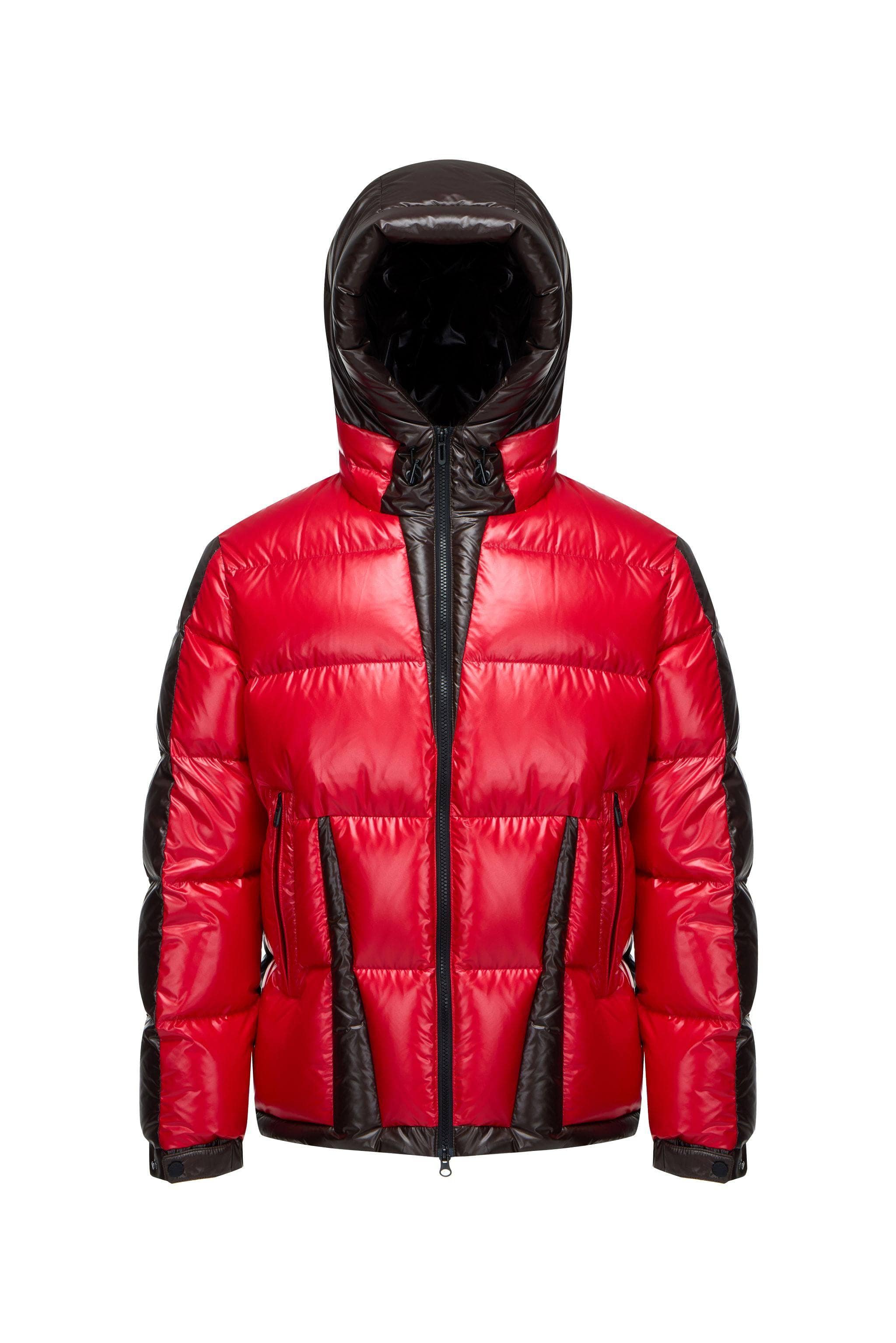 BOSIDENG 2024 BSD X MSGM Colour Block Puffer puffer