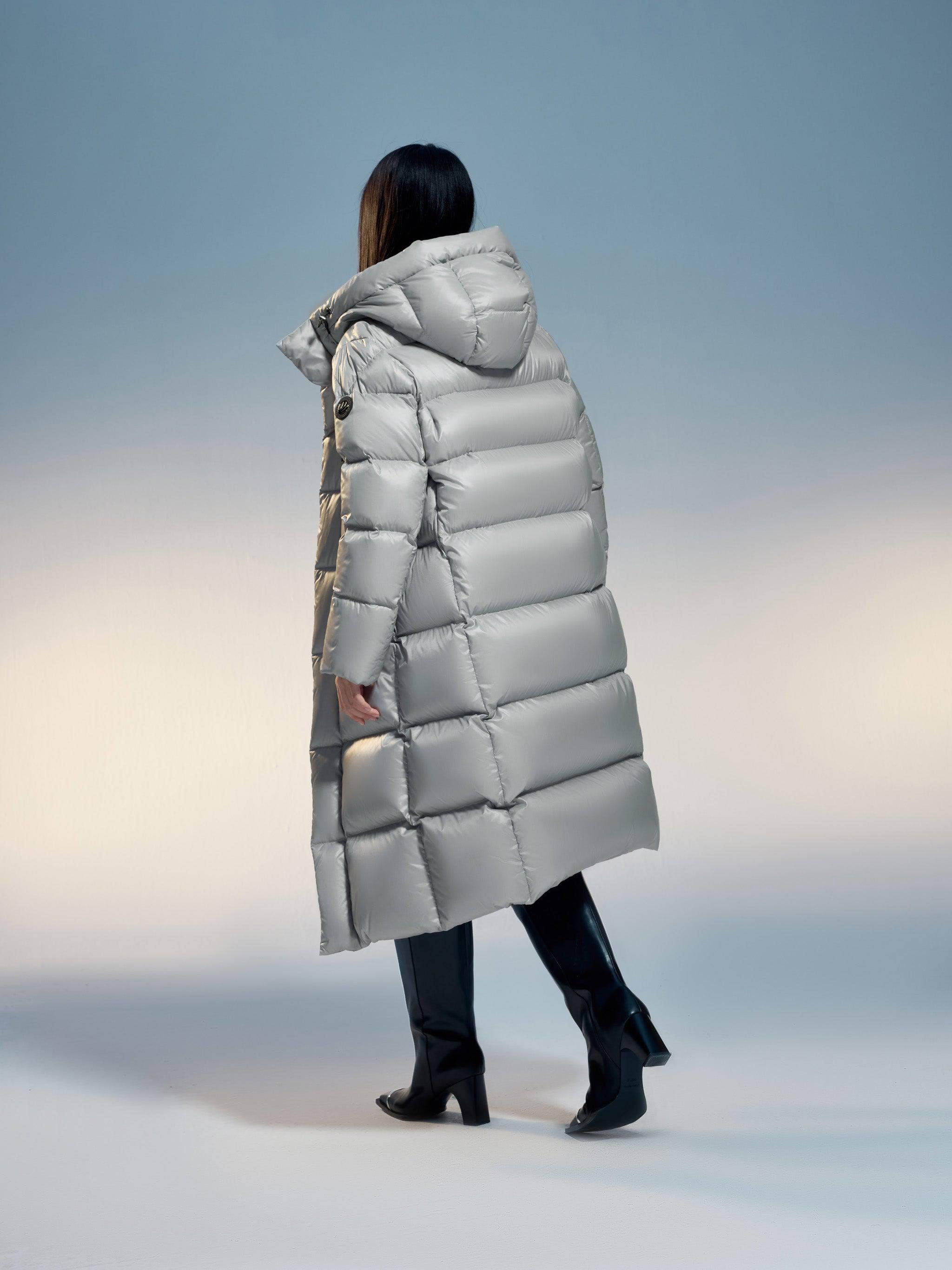 BOSIDENG 2024 Classic long puffer with hood Outwearings