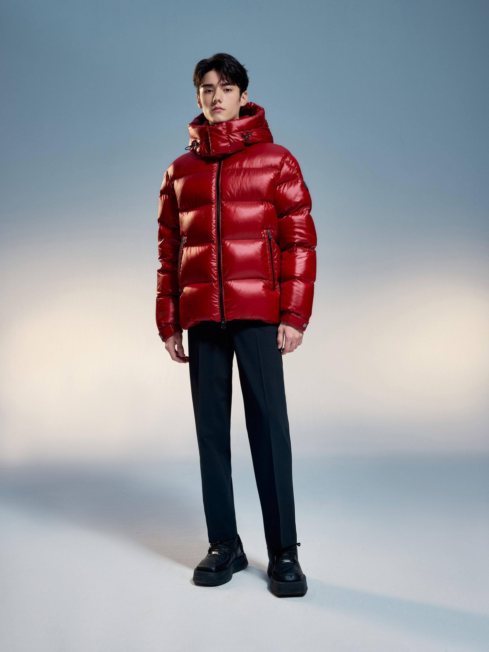 BOSIDENG 2024 Classic puffer with detachable hood Outwearings