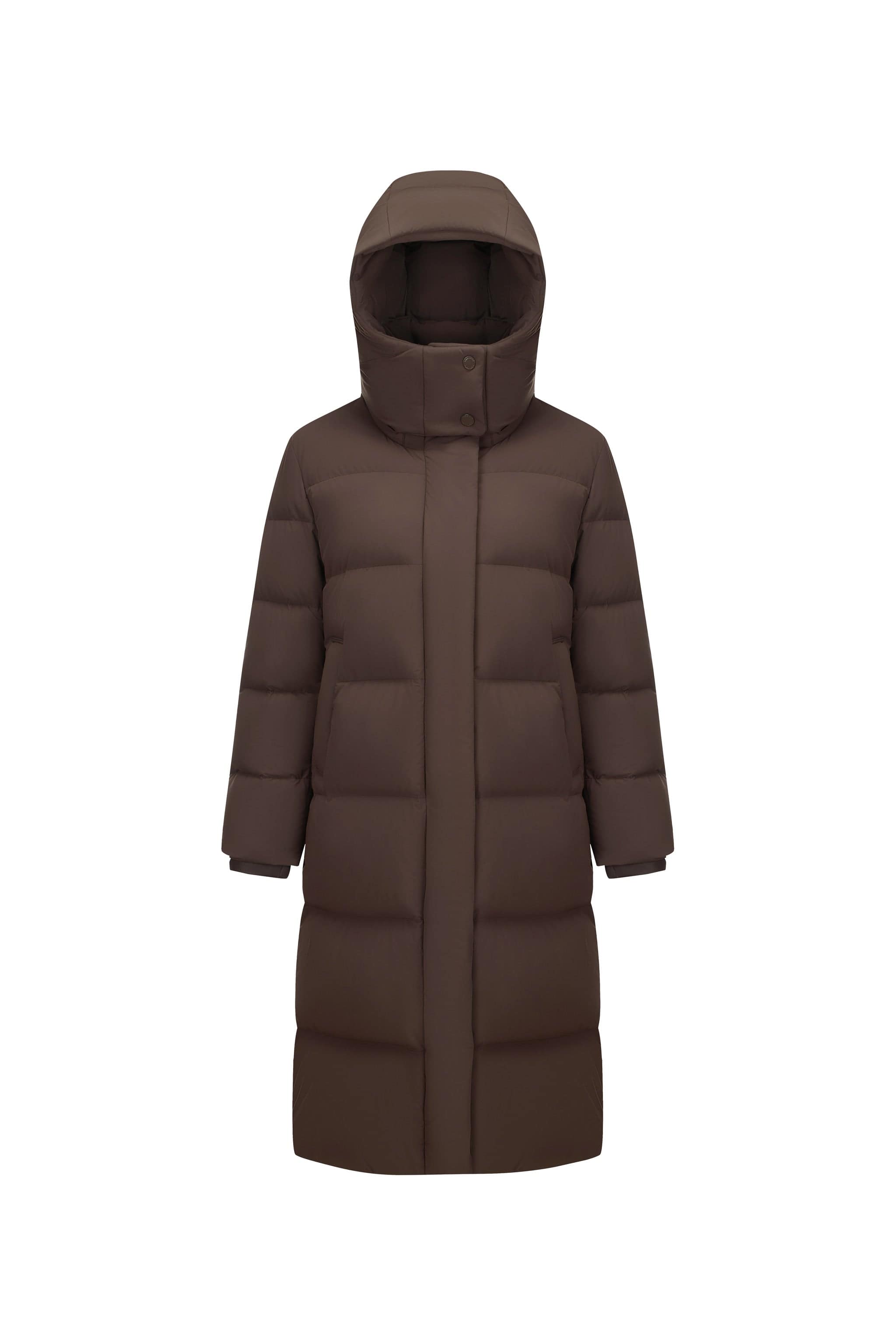 Feel the Cloud women s down coat with detachable hood