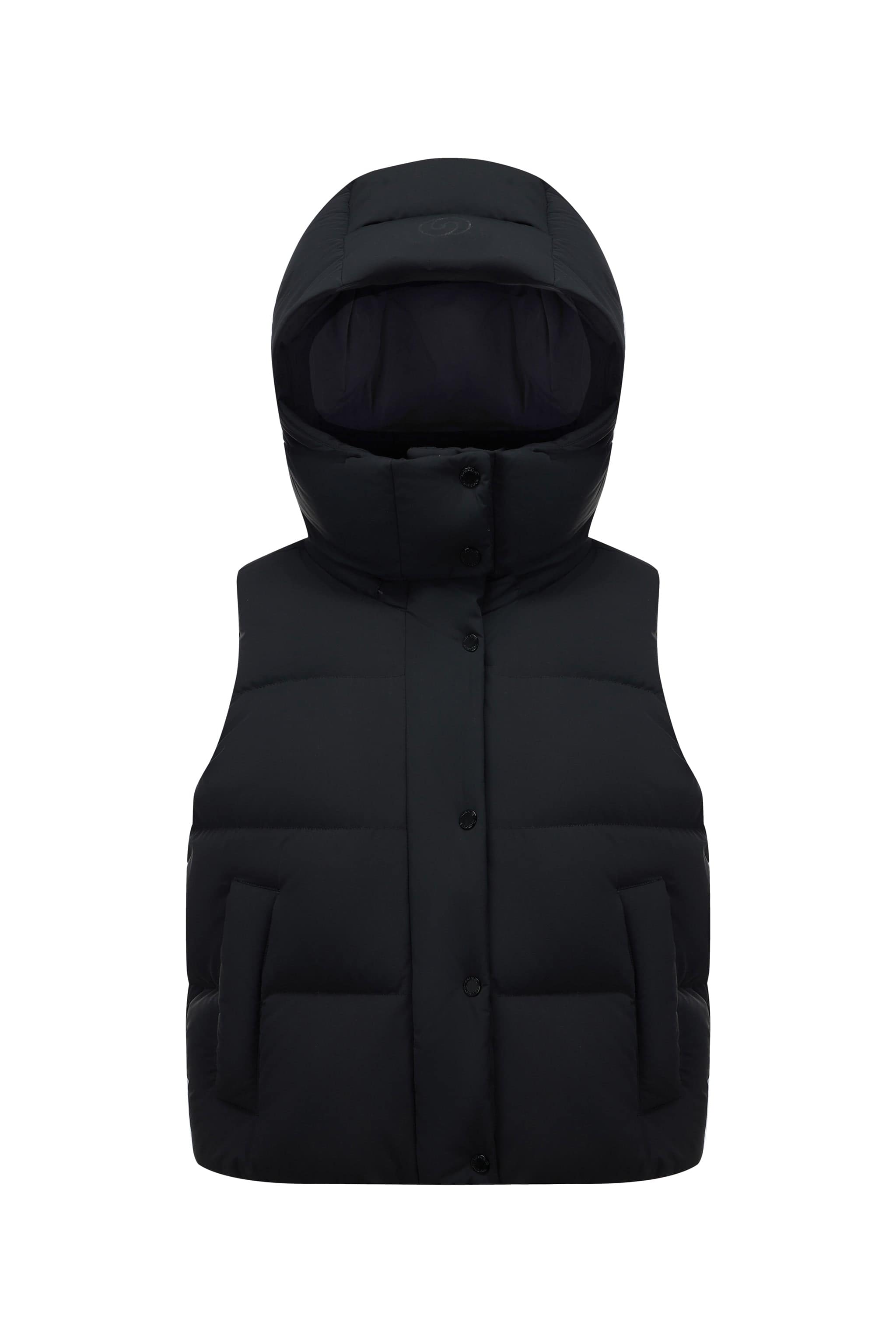 BOSIDENG 2024 Comfy Women's Down Gilet With Detachable Hood gilet