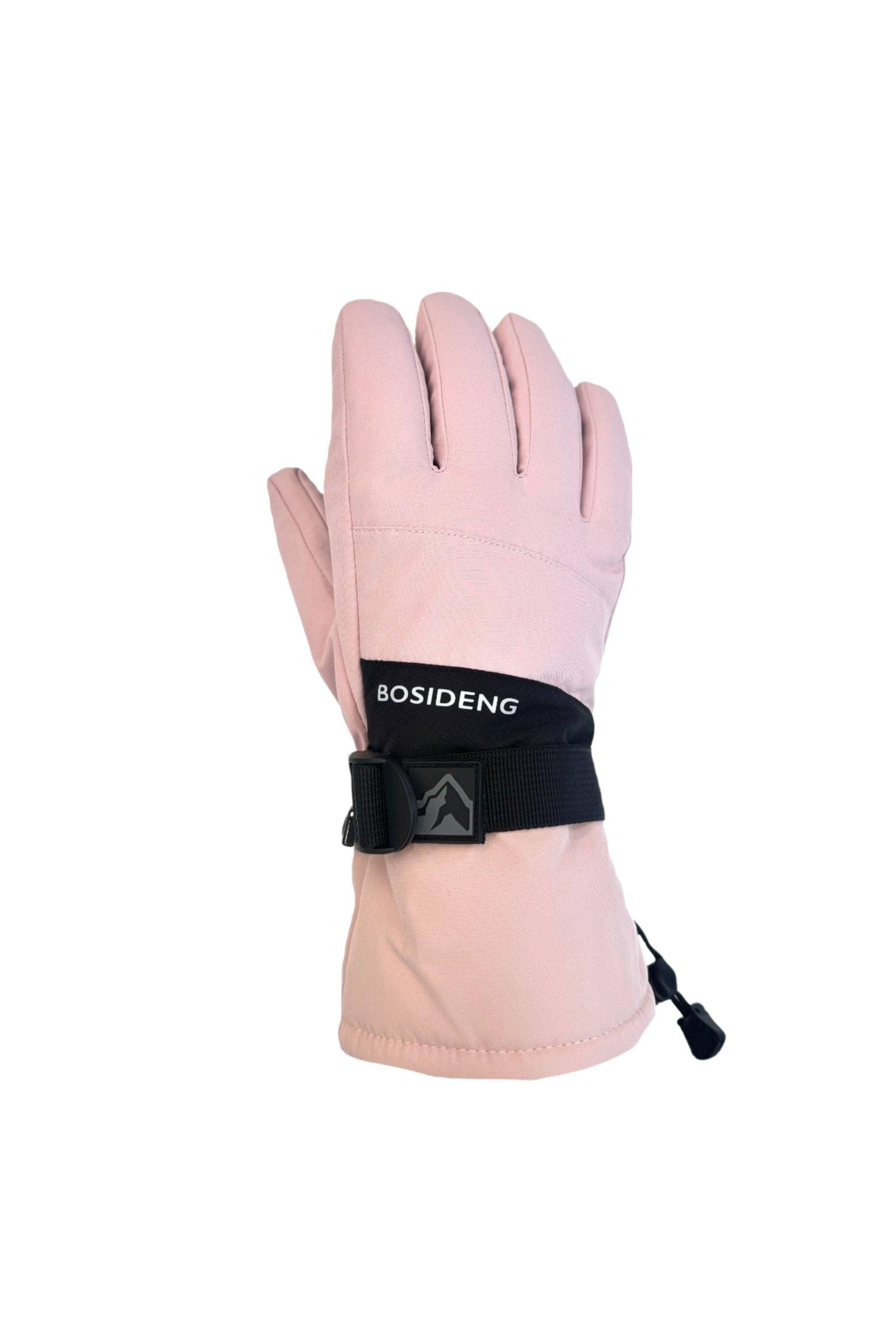 BOSIDENG 2024 Ski Gloves 250ZB gloves Dusky Rose / One Size