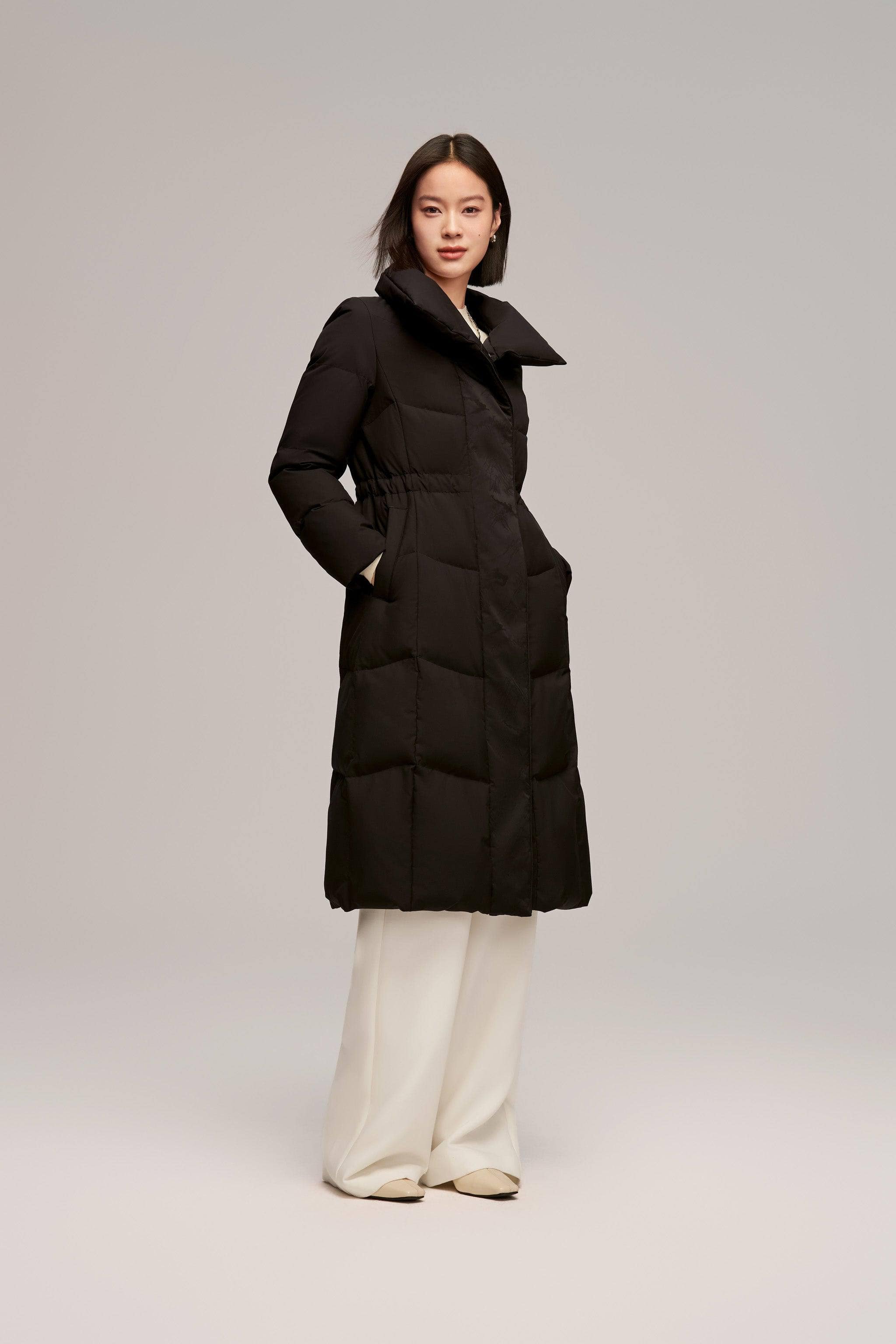 BOSIDENG 2024 Eastern Aesthetic Women's Goose Down Coat Jackets