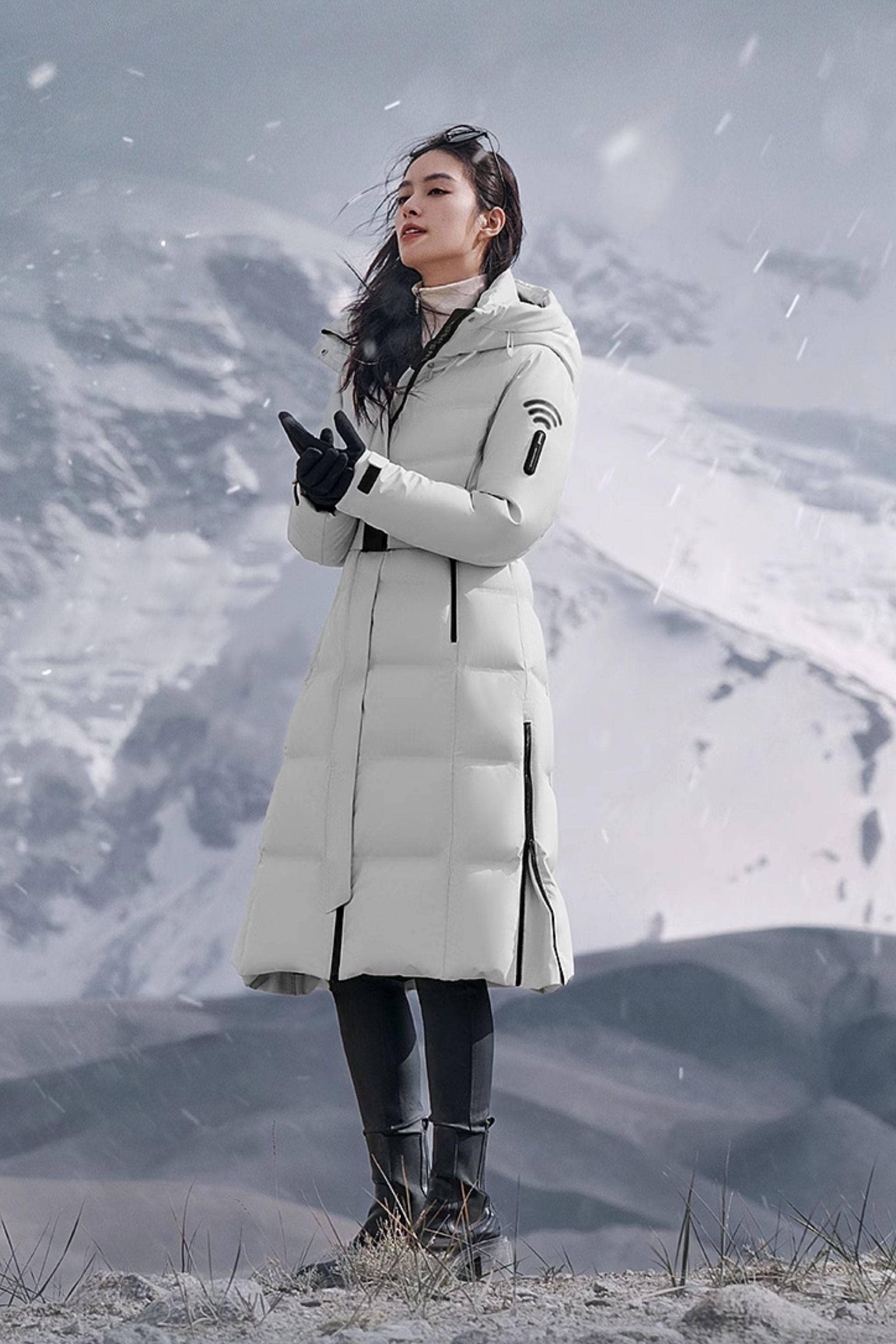 BOSIDENG 2024 GORE-TEX® Full-Length Down Corset Jacket Jackets