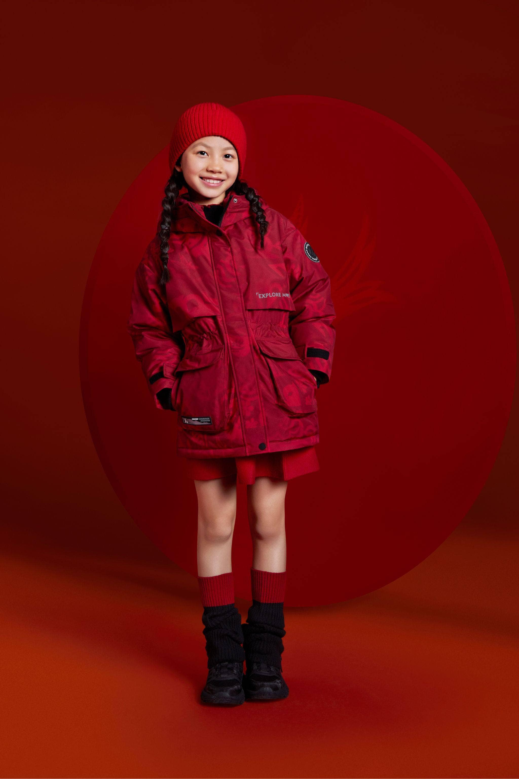 BOSIDENG 2024 Limited Edition: Girl's Classic Extreme Down Jacket Jackets