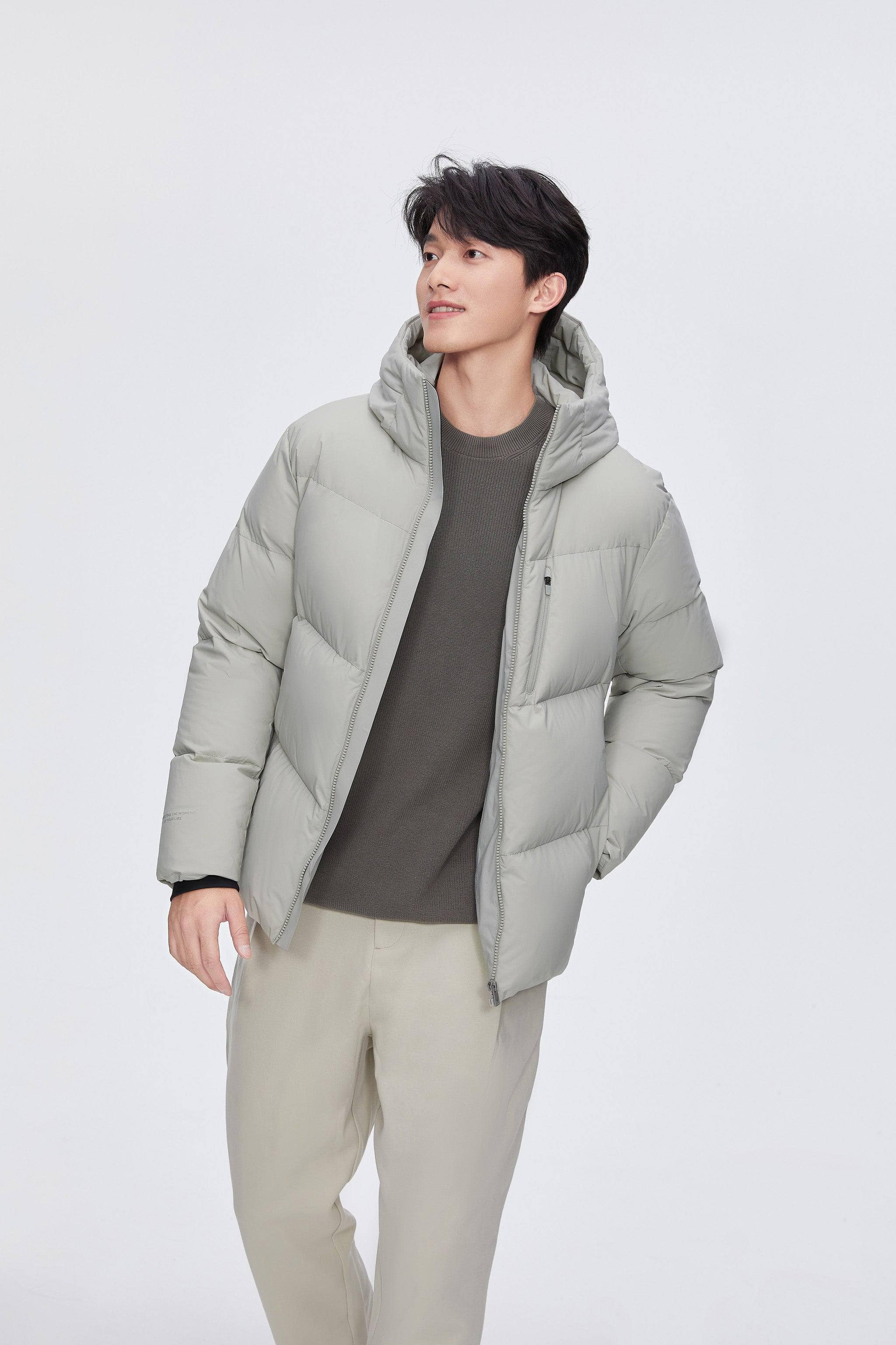 BOSIDENG 2024 Men's Down Coat With Hood 5303 Jackets