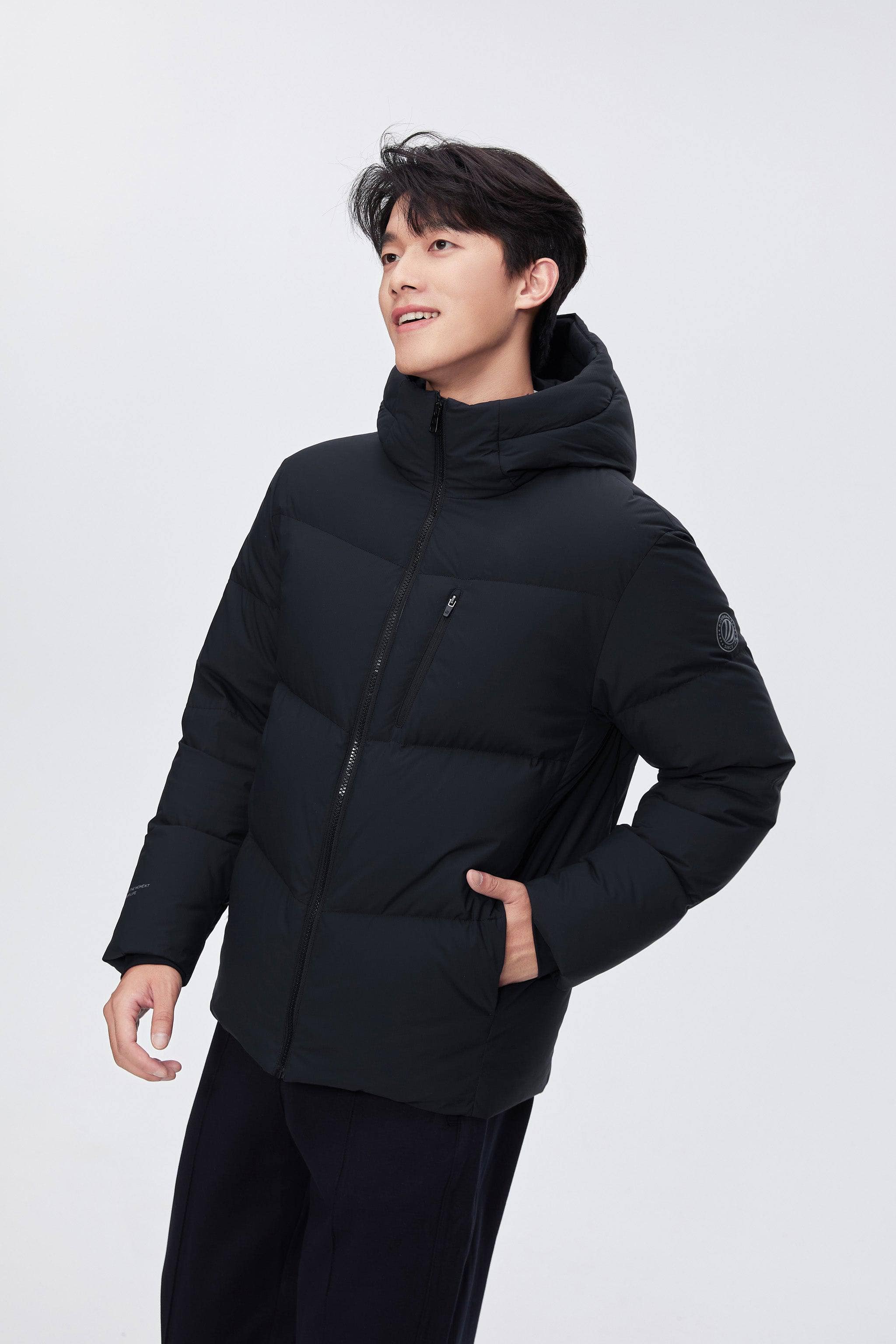 BOSIDENG 2024 Men's Down Coat With Hood 5303 Jackets