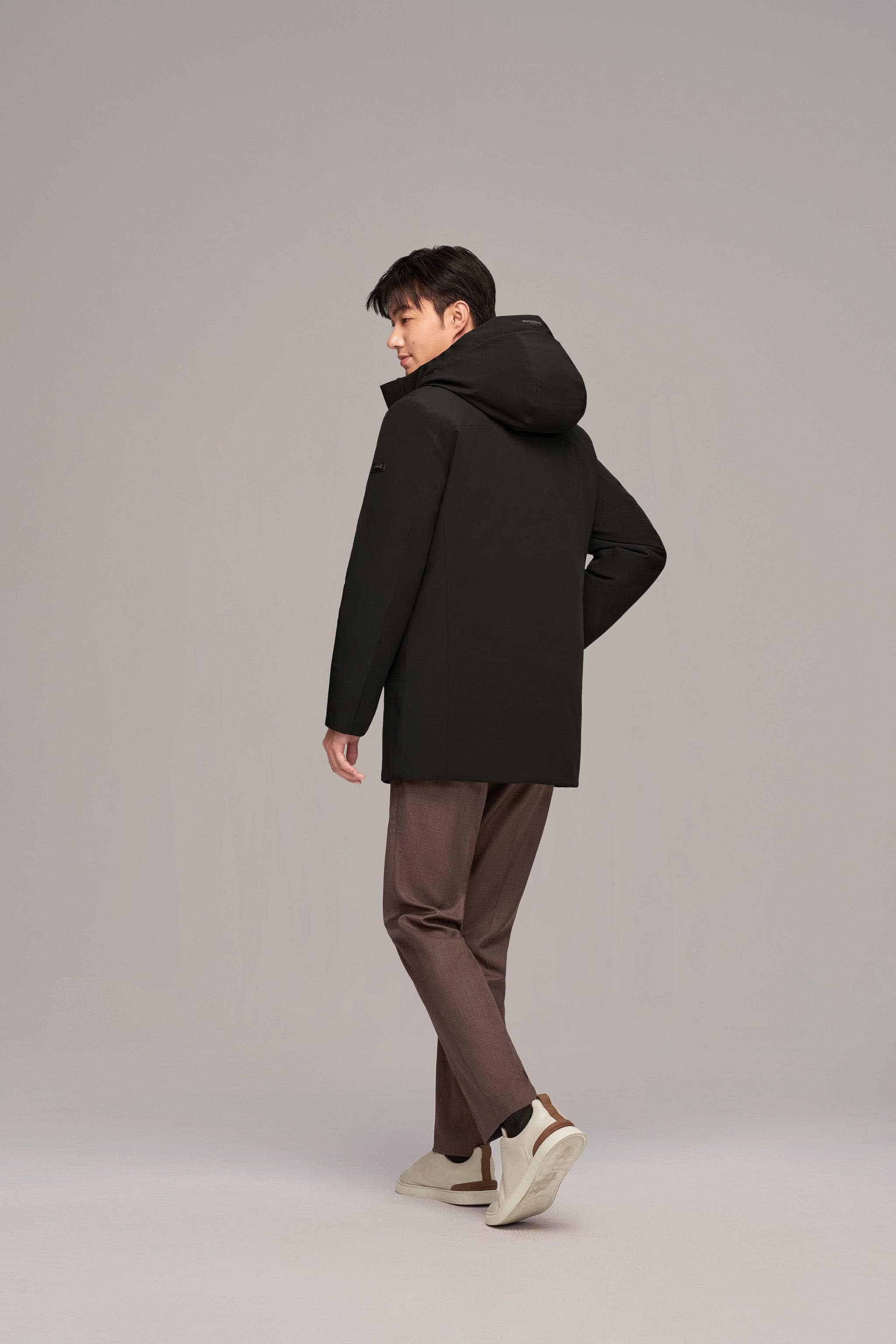 BOSIDENG 2024 Men's Middle Length Goose Down Coat Coats