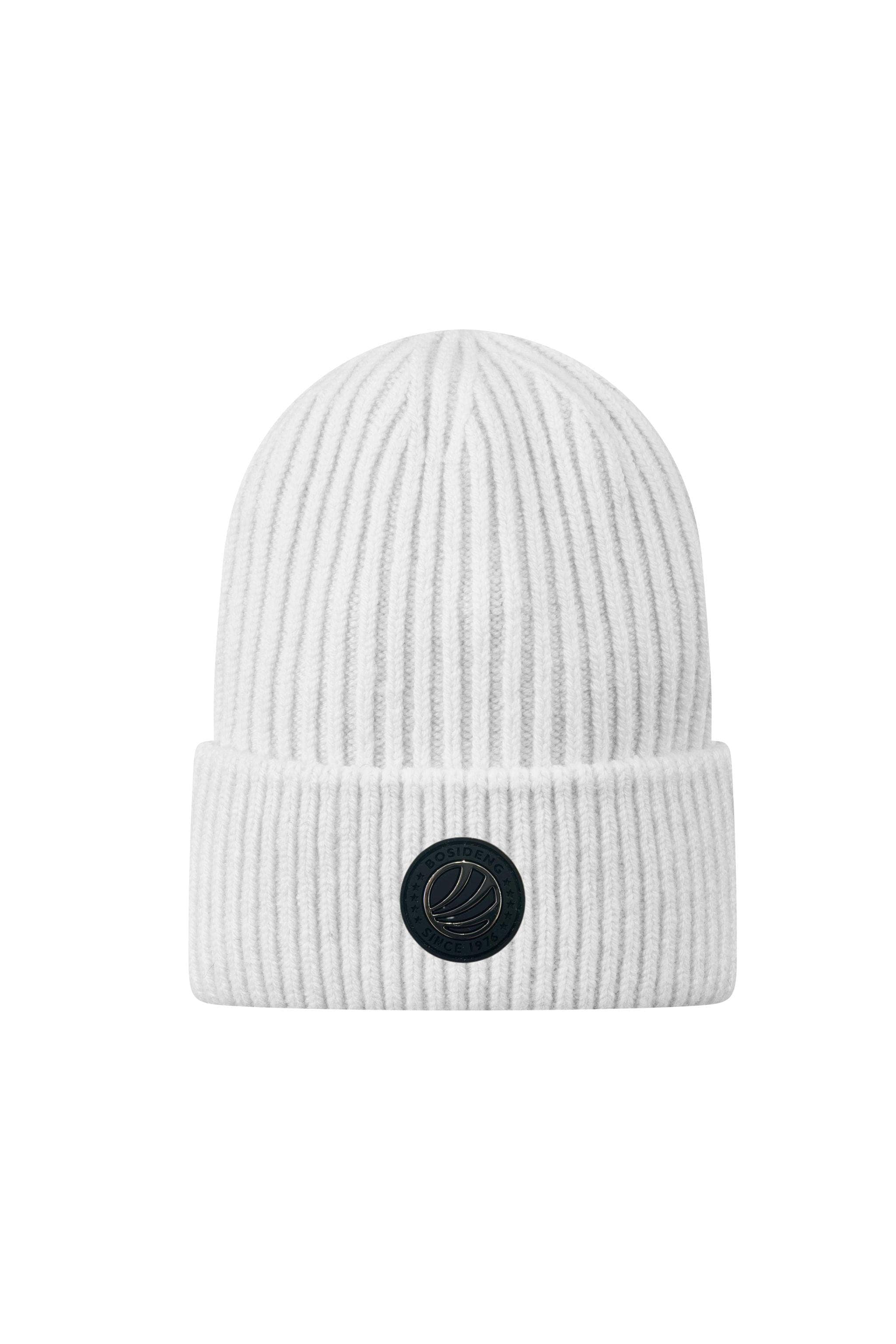 BOSIDENG 2024 Beanie hat hats Off white / One Size