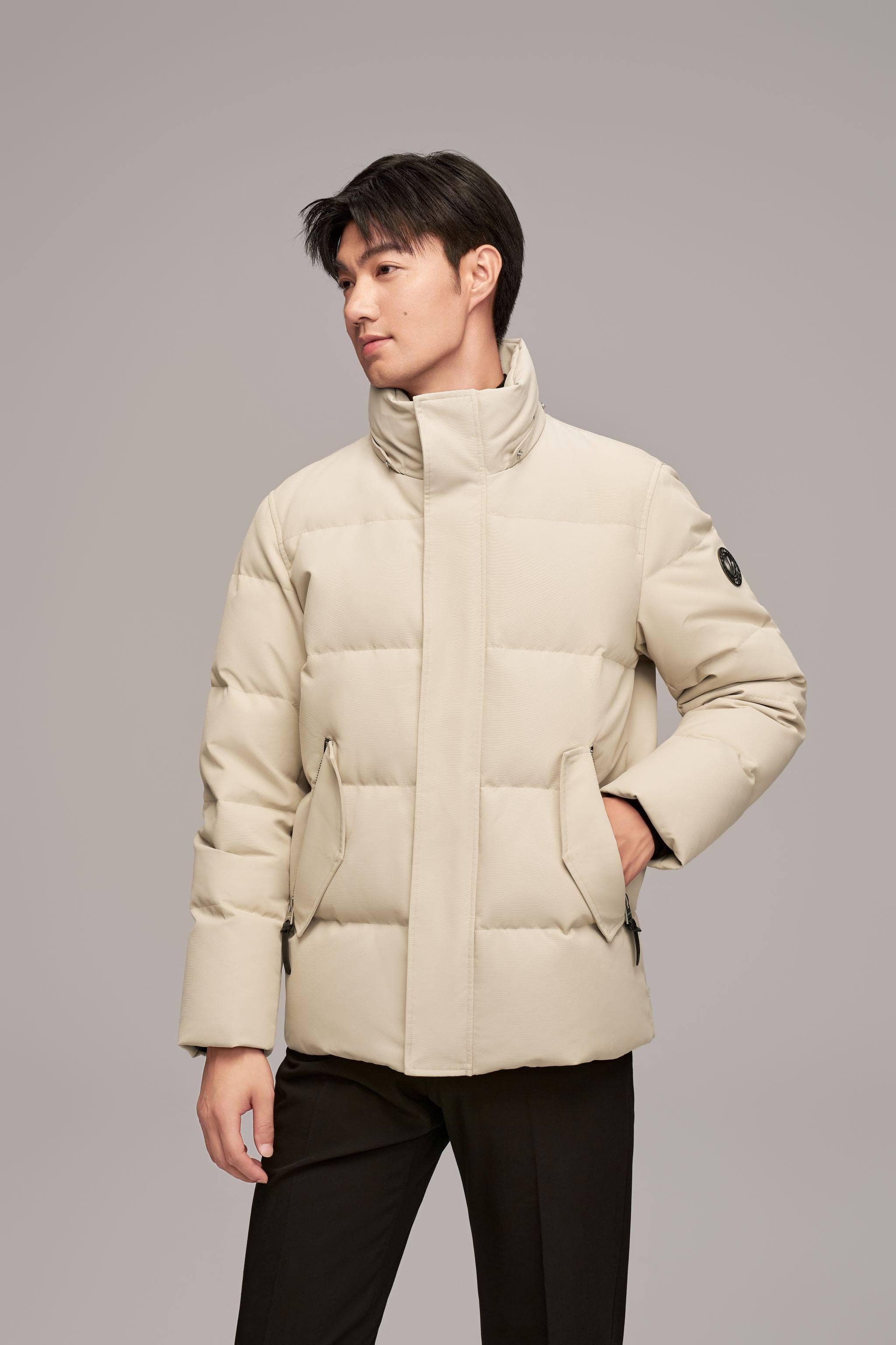 BOSIDENG 2024 Premium Business Men's Goose Down Jacket With Hood Jackets