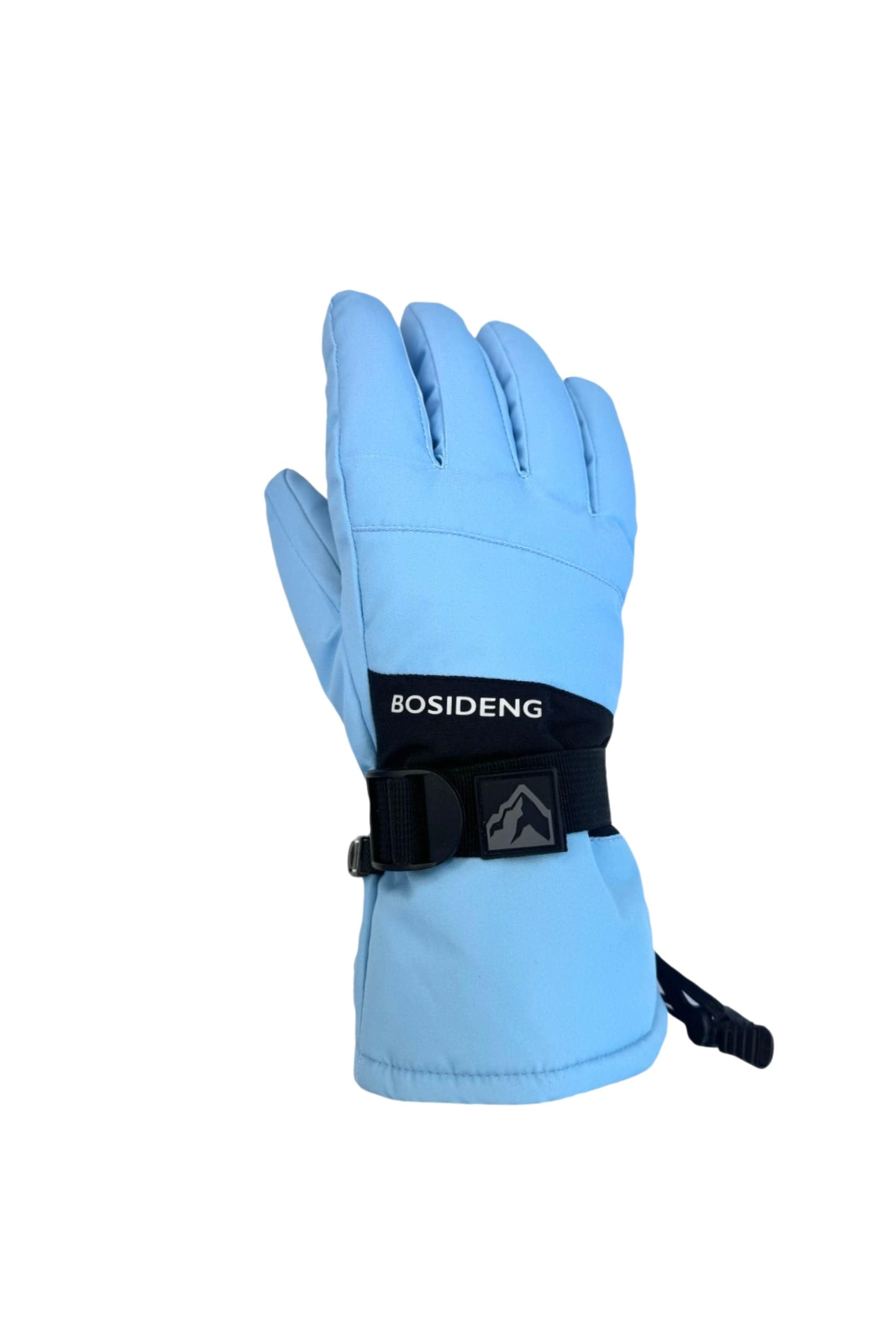 BOSIDENG 2024 Ski Gloves 250ZB gloves Sky Blue / One Size