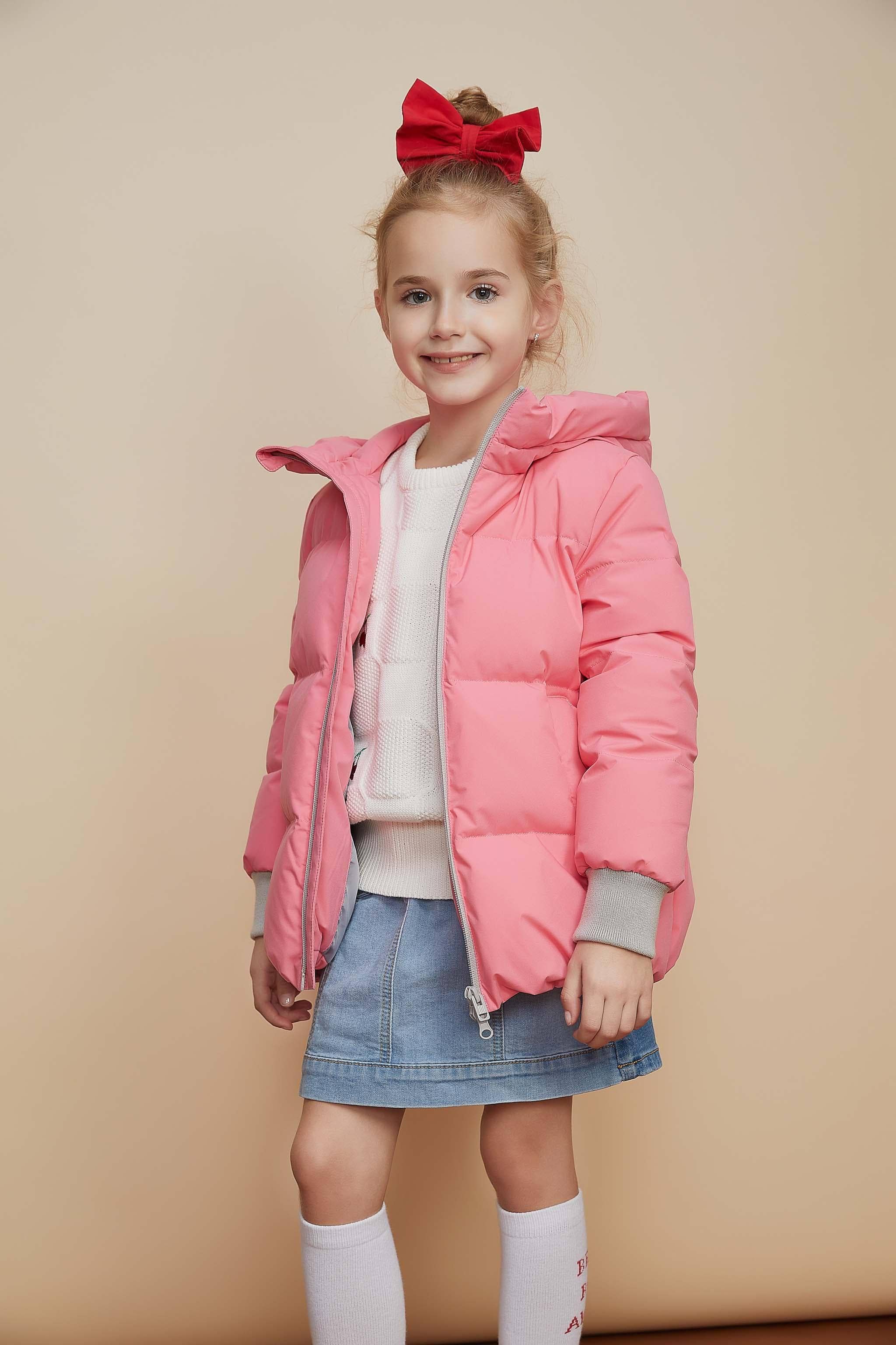 Little girl down jacket online