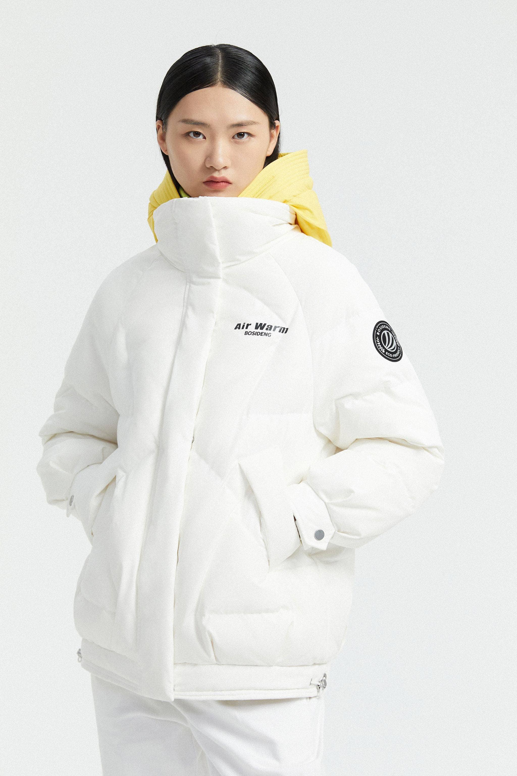 BOSIDENG SORONA® Hooded  Puffer Jacket Jacket 4 / White