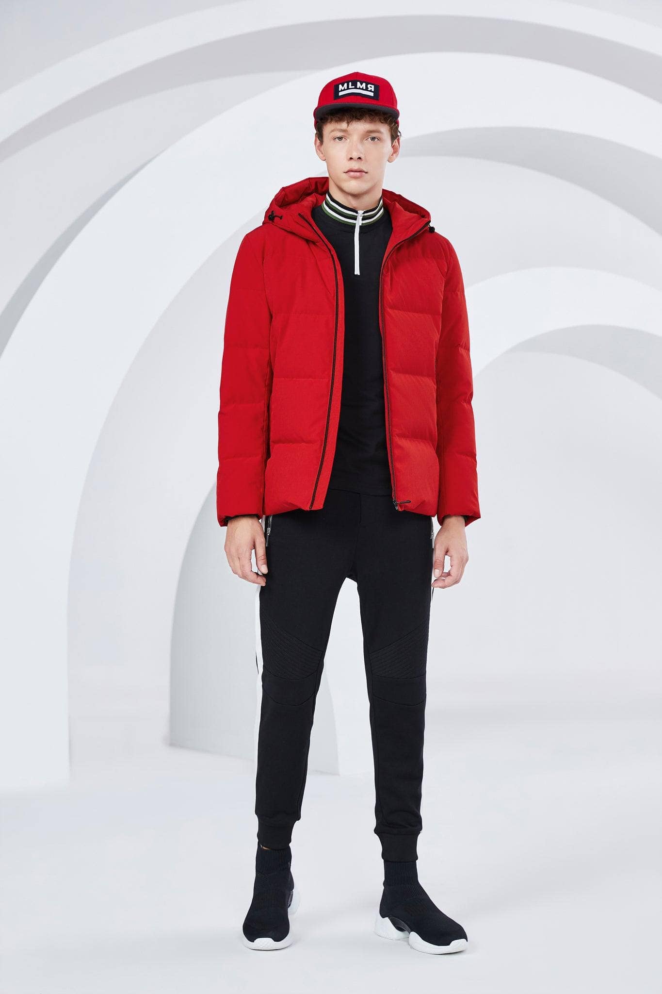 BOSIDENG Hooded Down Jacket