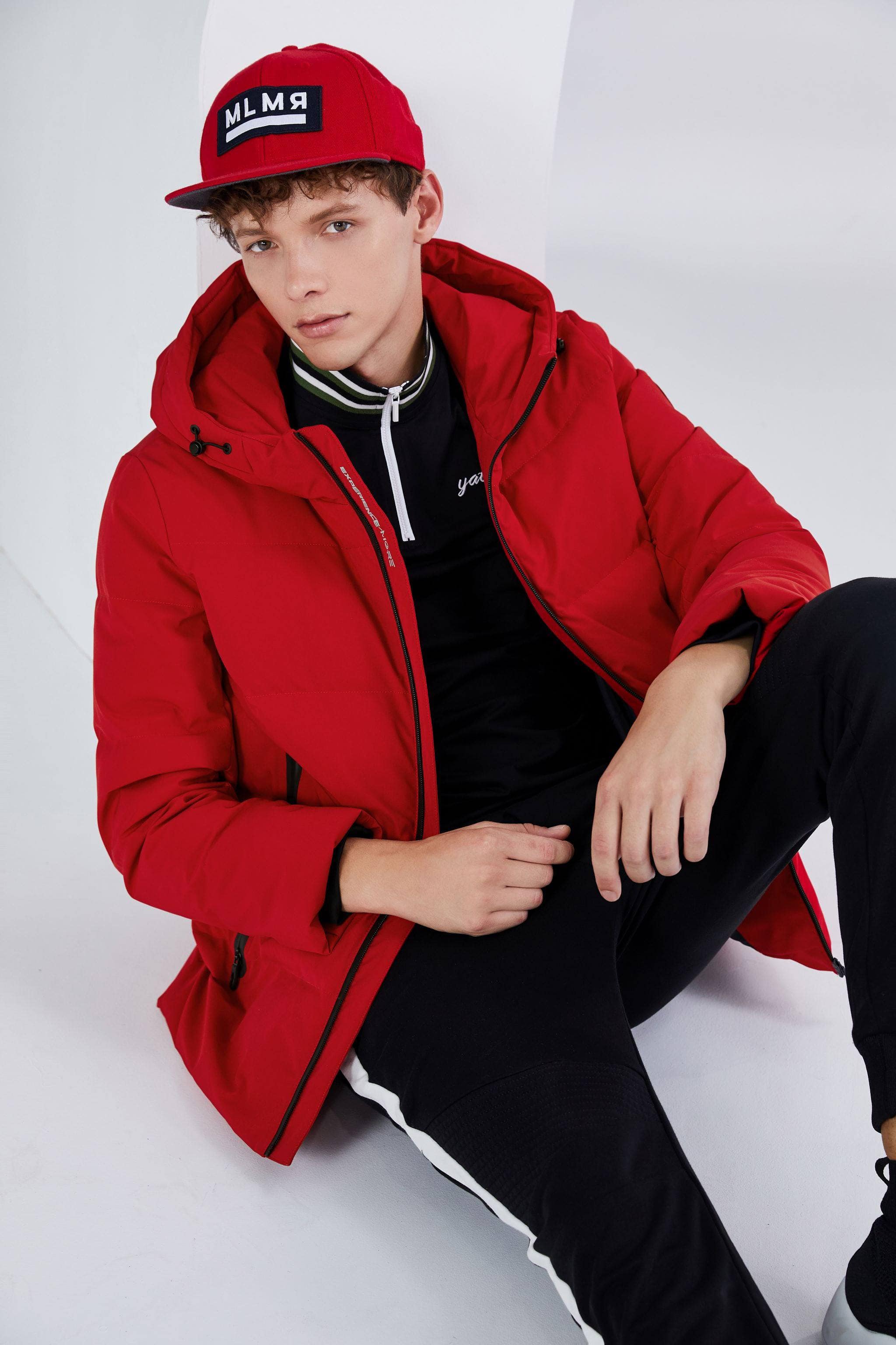 BOSIDENG Hooded Down Jacket