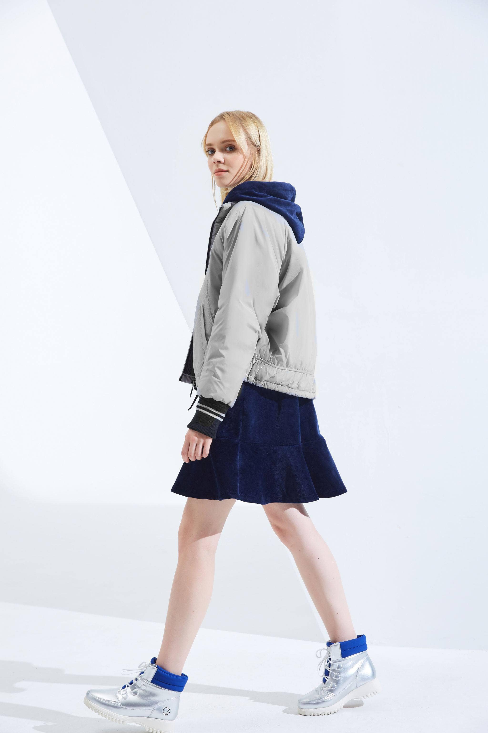 BOSIDENG Short Bomber Down Jacket