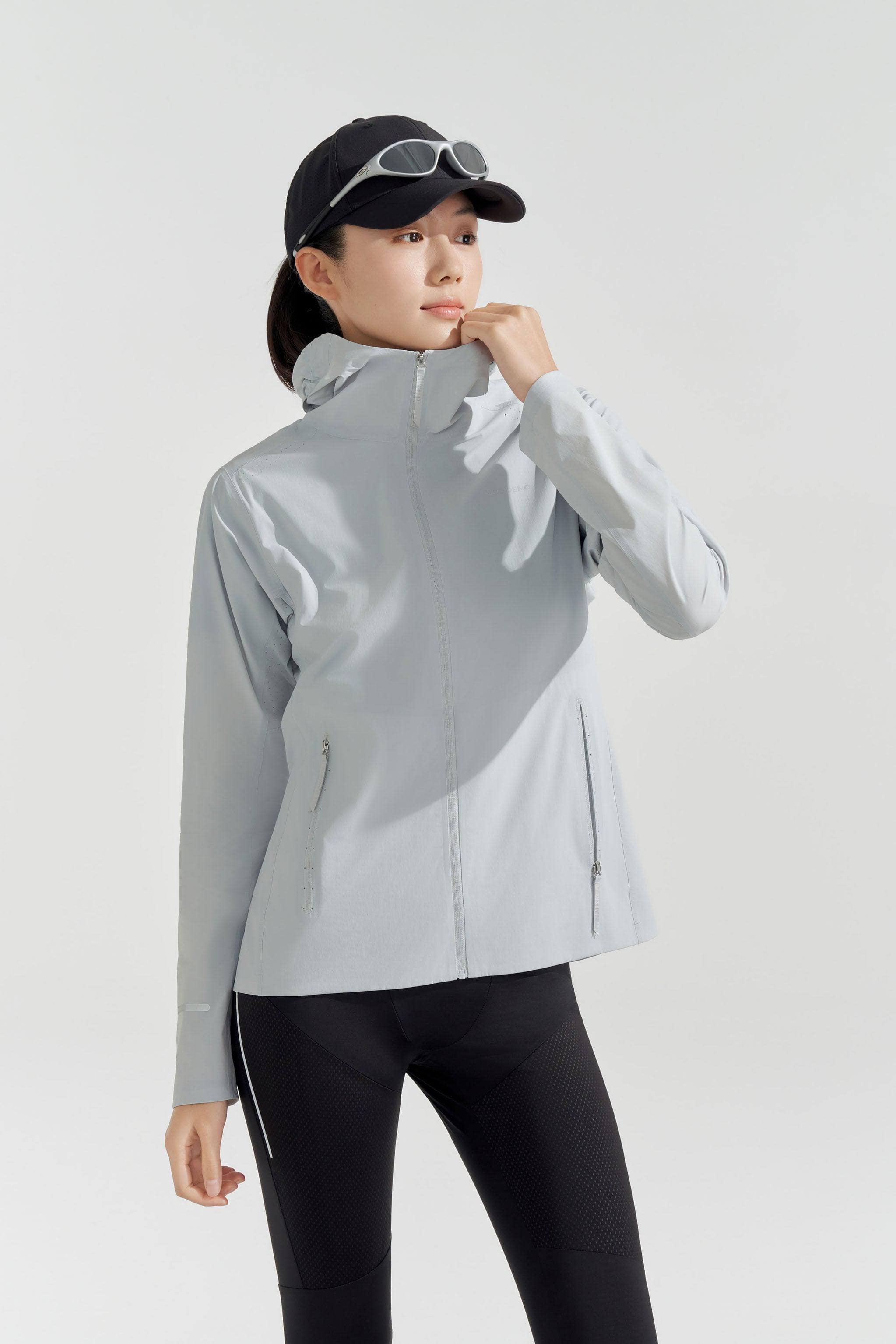 BOSIDENG SS24 Women's Hi-Tech UPF Jacket 2188 Jacket 4 / Light Grey