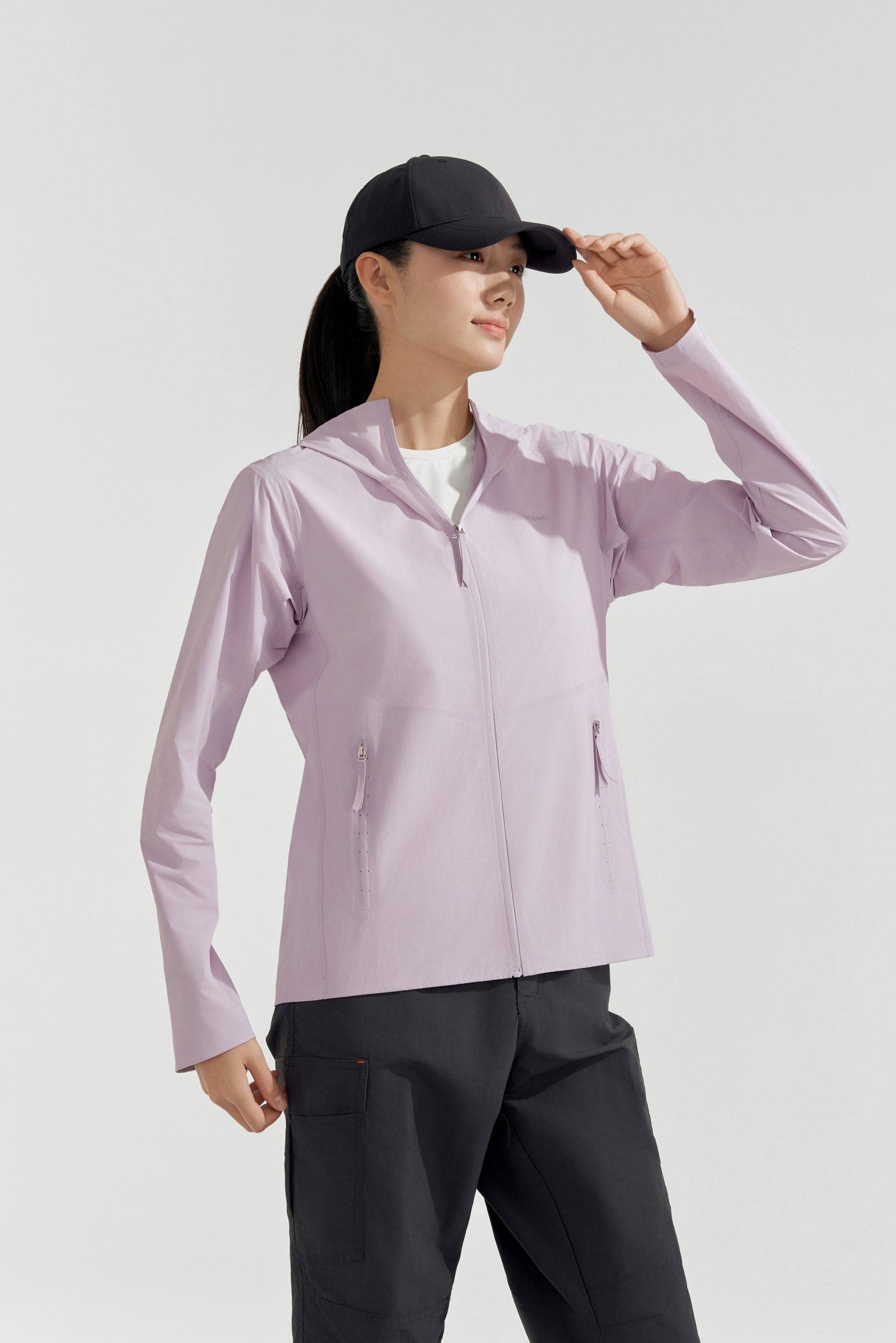 BOSIDENG SS24 Women's Hi-Tech UPF Jacket 2188 Jacket 4 / Taro Purple