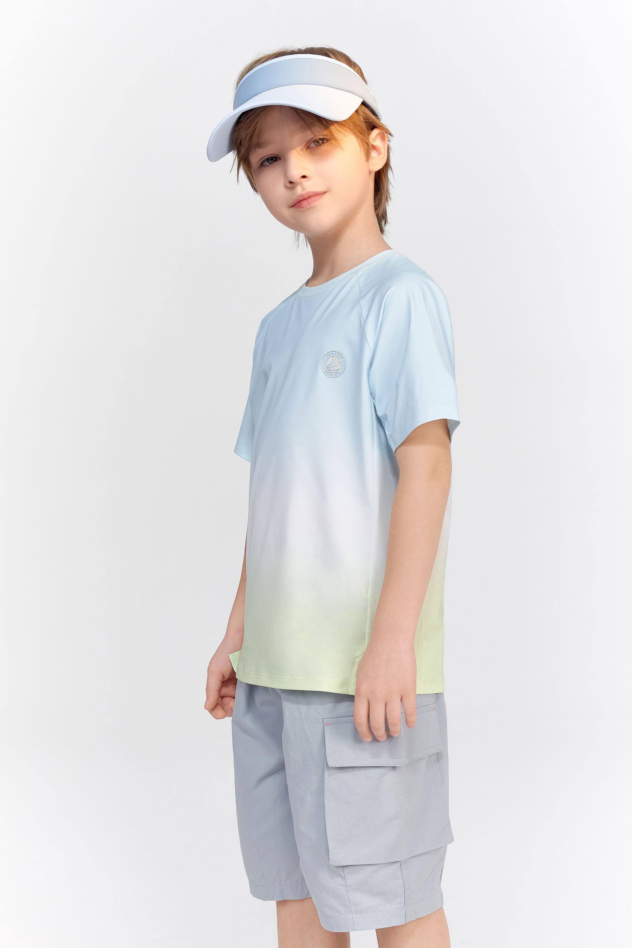 BOSIDENG SS24 Kid's UPF Protection T-Shirt 5101 Top