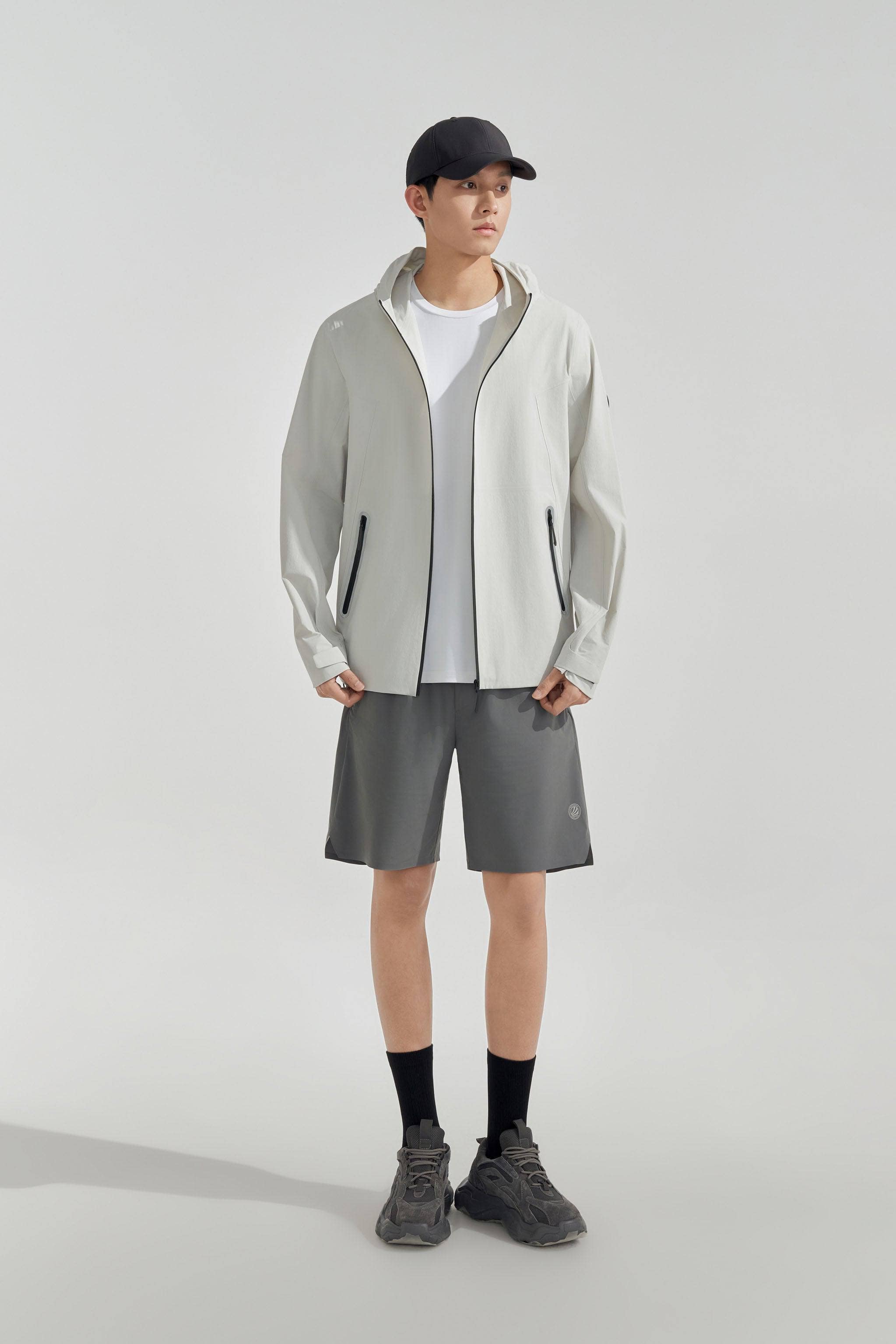 BOSIDENG SS24 Men's Hi-Tech UPF Jacket 2985 Jacket S / Soft Linen