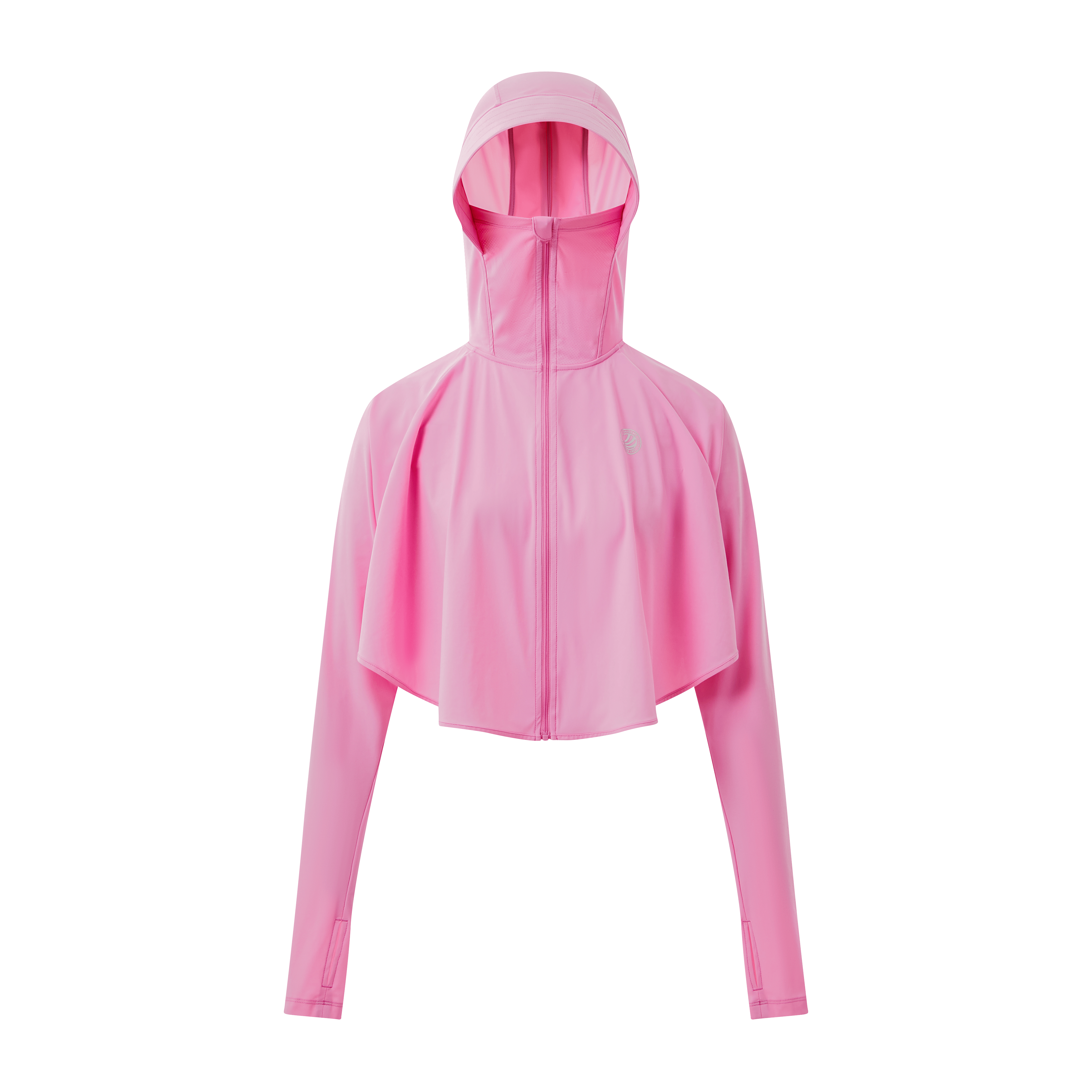 BOSIDENG SS24 Women's UPF Protection Cropped Poncho Jacket Jacket