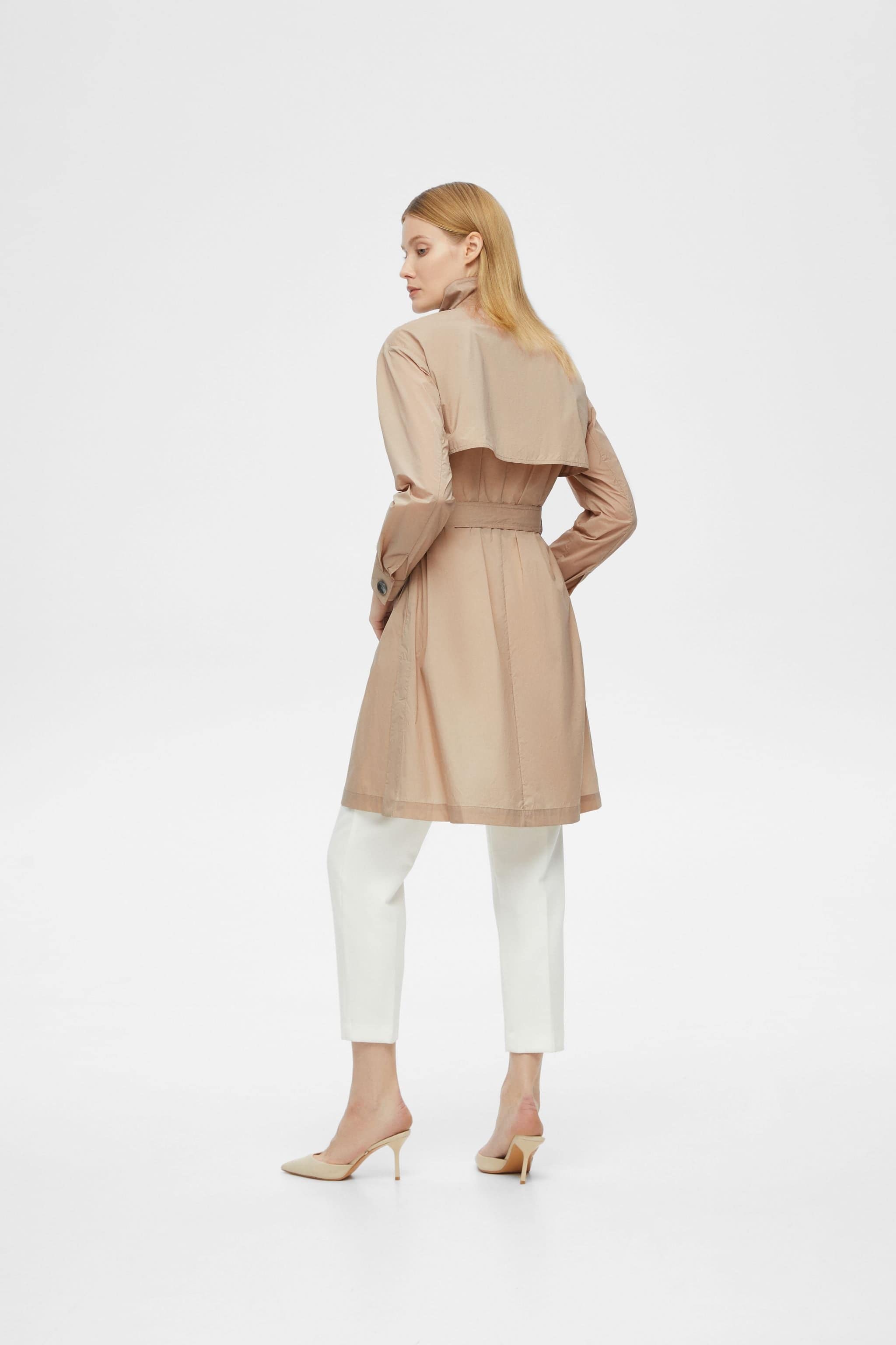 BOSIDENG SS24 Women's UPF Single Breasted Trench 152