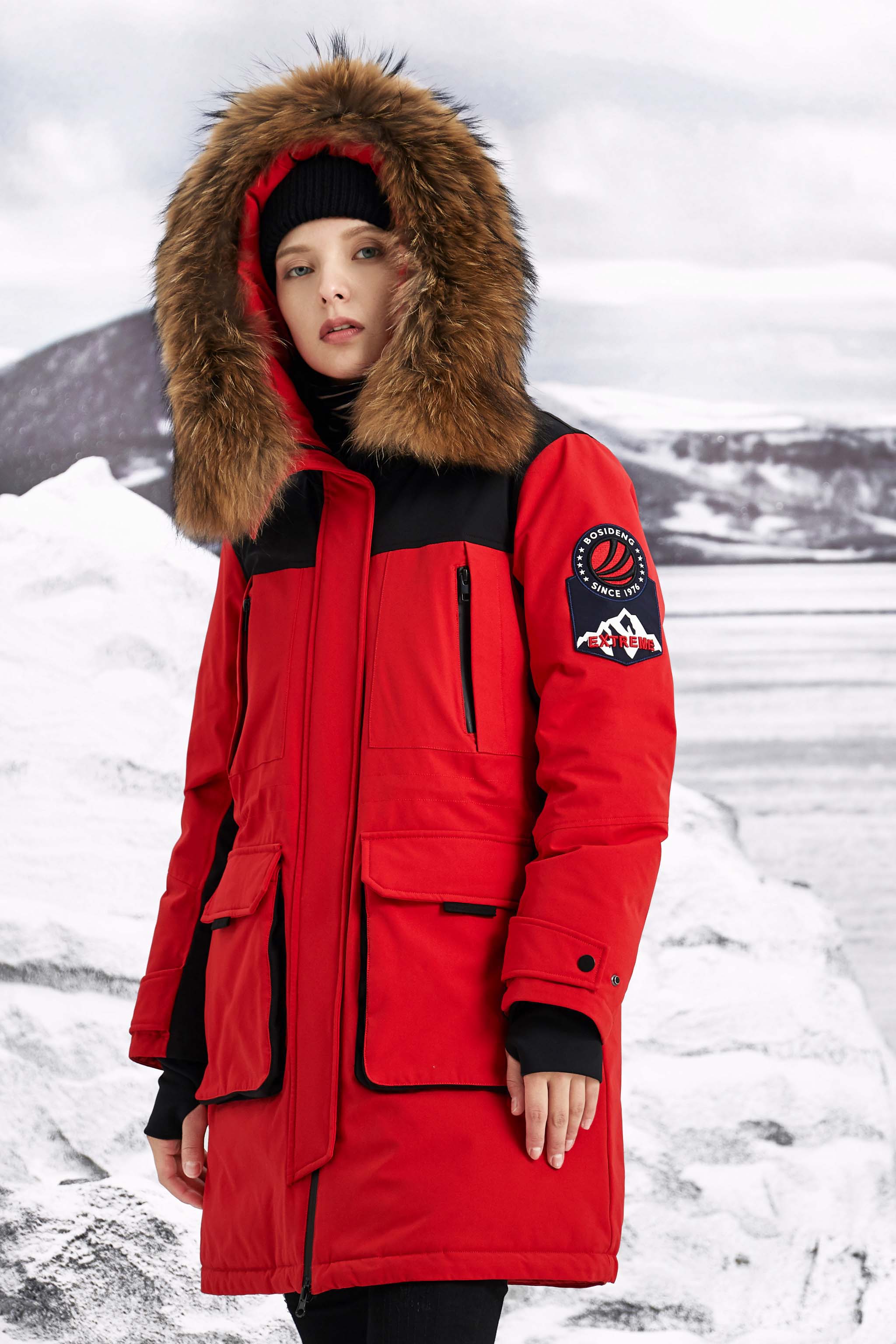 Extreme Collection Goose Down Mid-Length Parka